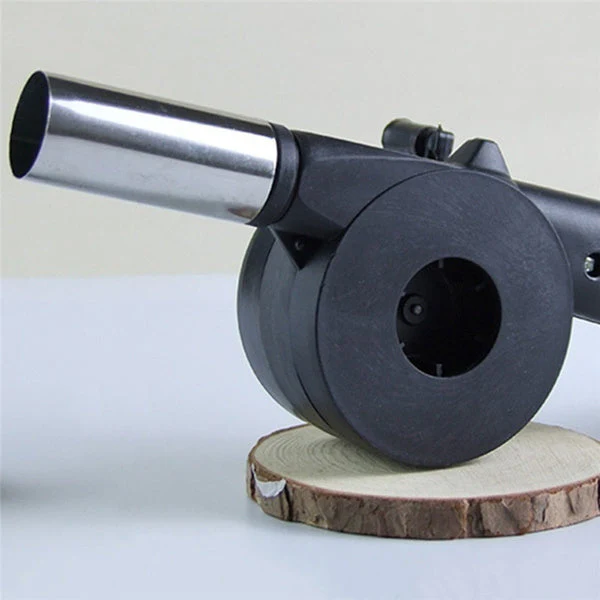 Portable Hand Crank Air Blower Fan for Charcoal Grill BBQ - Image 5