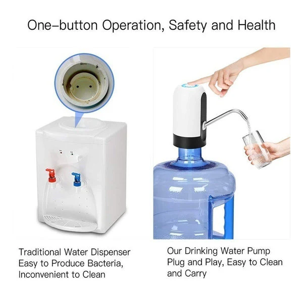 Automatic Drinking Cooler USB Charging Portable Pump Dispenser - Image 10