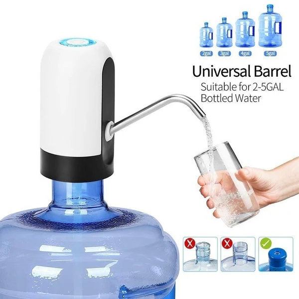 Automatic Drinking Cooler USB Charging Portable Pump Dispenser - Image 11