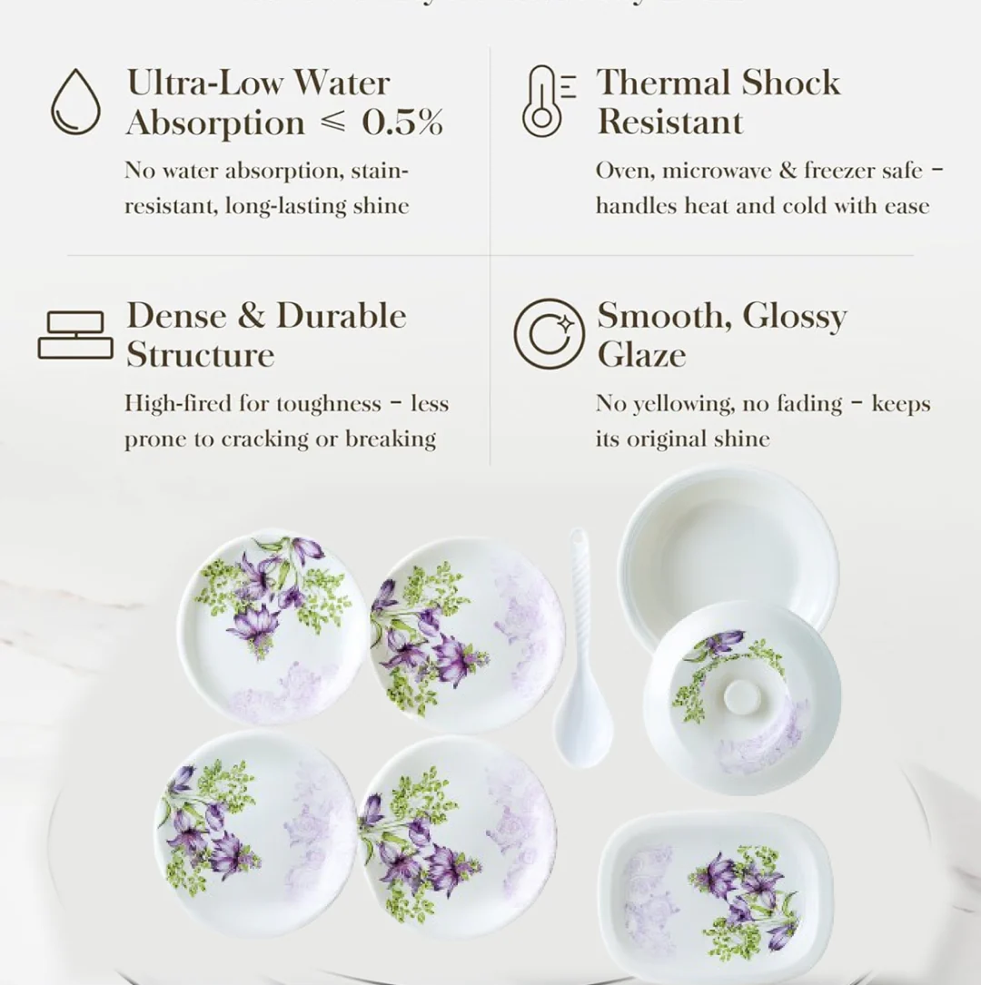 Premium Tableware, Dinner Set, 32 Pc For Serving Food Stuffs And Items. - Image 4