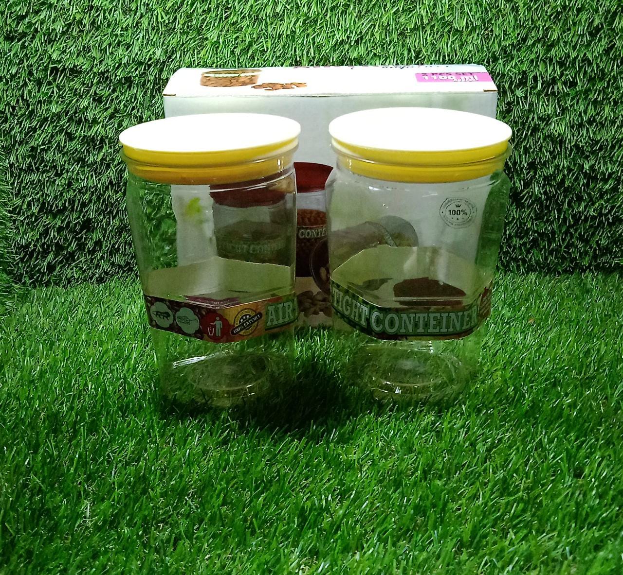 Air Tight Kitchen Storage Container  (Approx - 1100Ml, Set of 2pcs) - Image 10