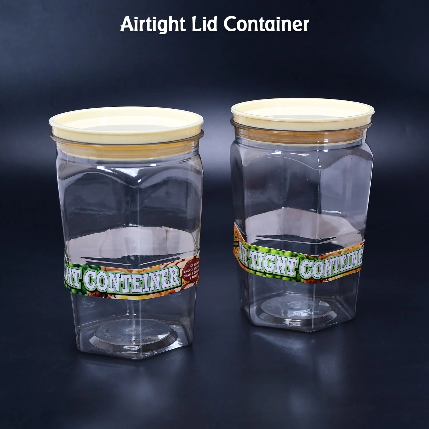 Air Tight Kitchen Storage Container  (Approx - 1100Ml, Set of 2pcs) - Image 6