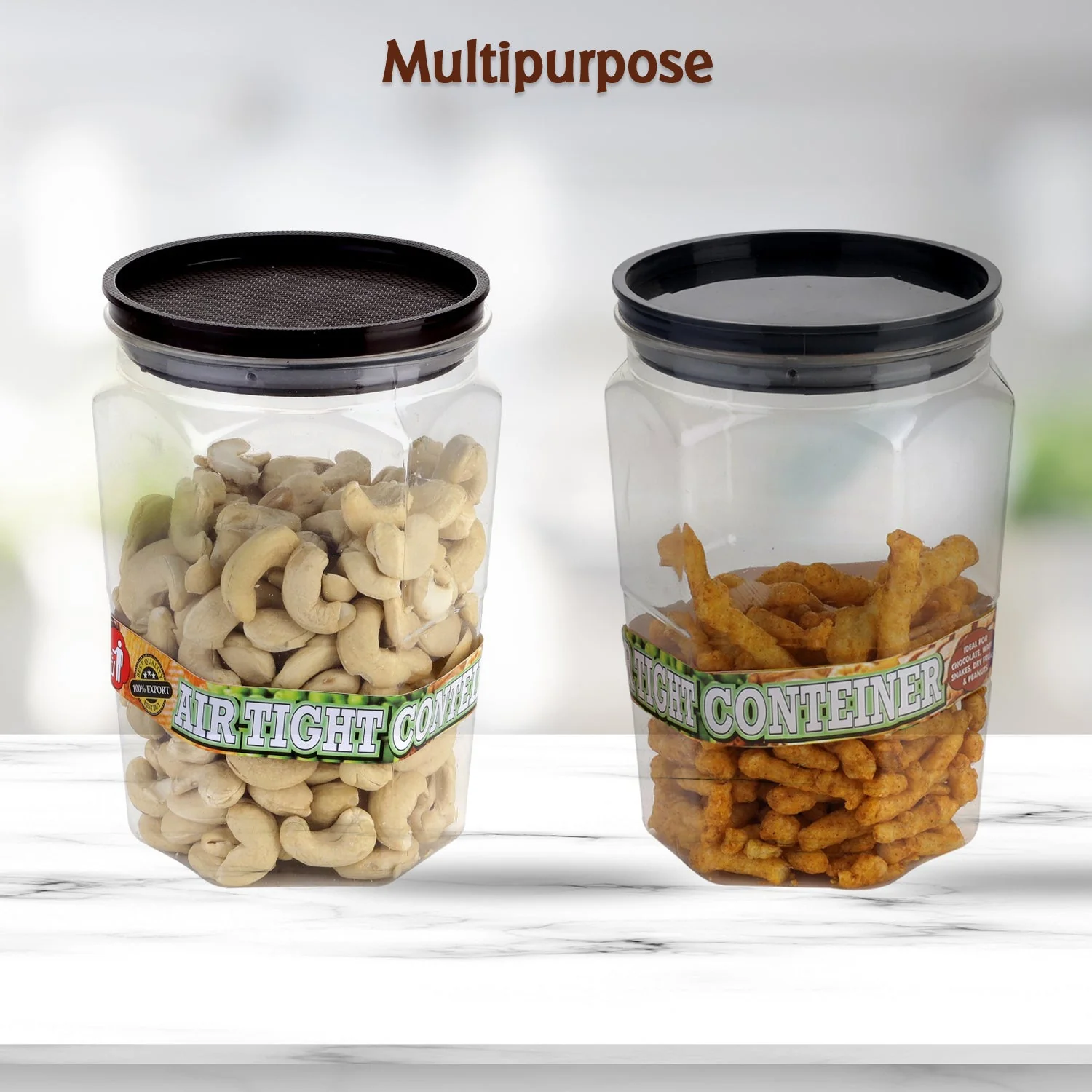 Air Tight Kitchen Storage Container (Approx - 1100Ml, Set of 6pcs) - Image 6