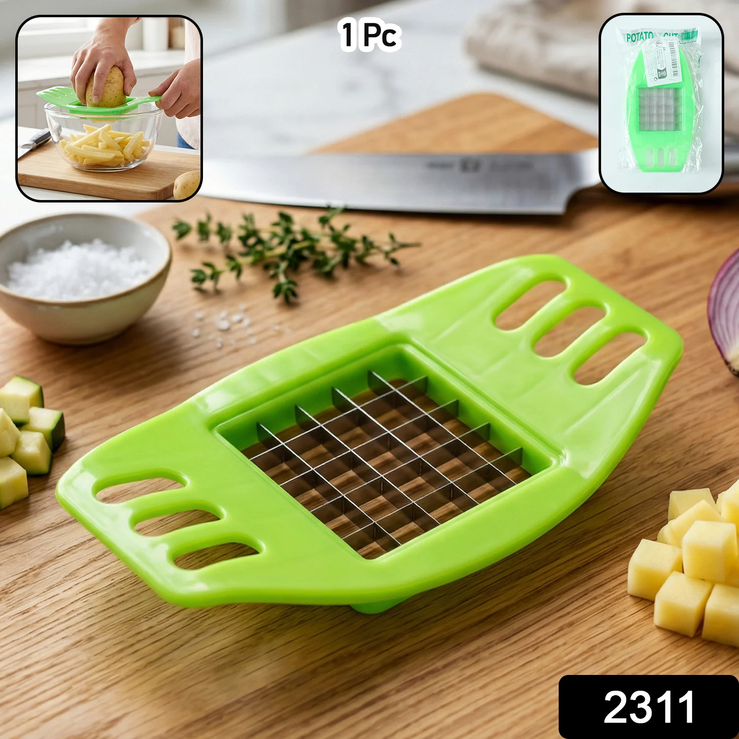 Potato Cutter, Fries Cutter Sweet Potato Fries Cutter  (1Pc) - Image 5