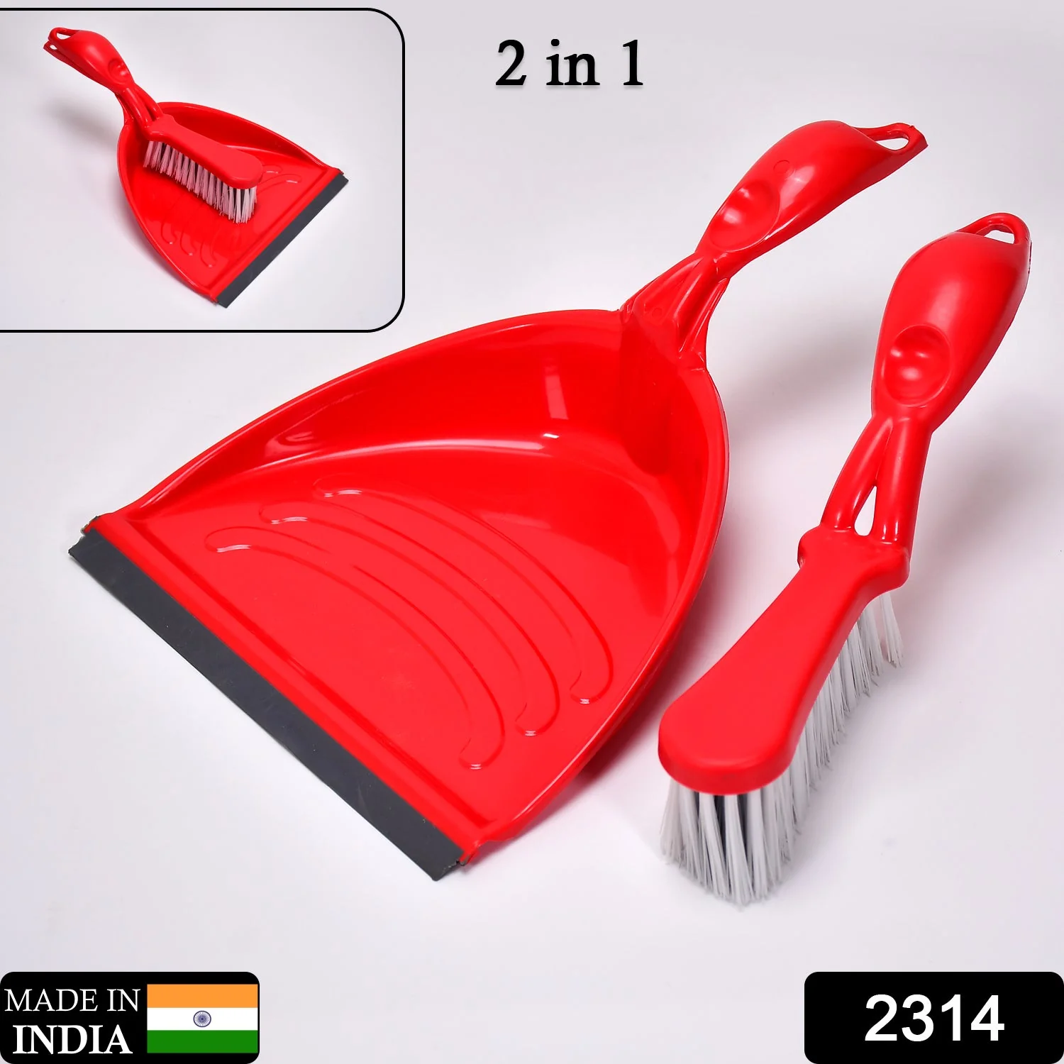 Supadi Dustpan & Brush Set – Long-Handle Multipurpose Dust Collector , Supdi - Image 2