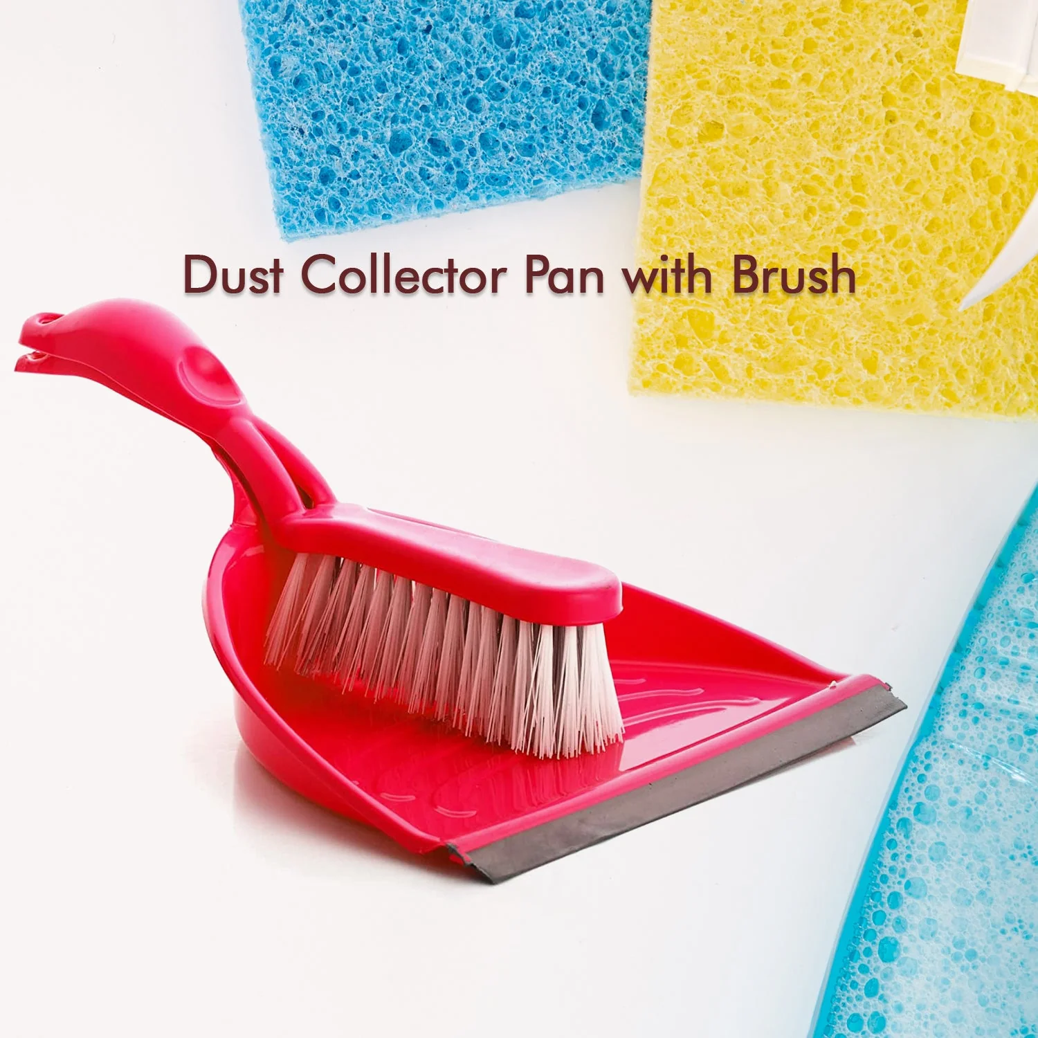 Supadi Dustpan & Brush Set – Long-Handle Multipurpose Dust Collector , Supdi - Image 4