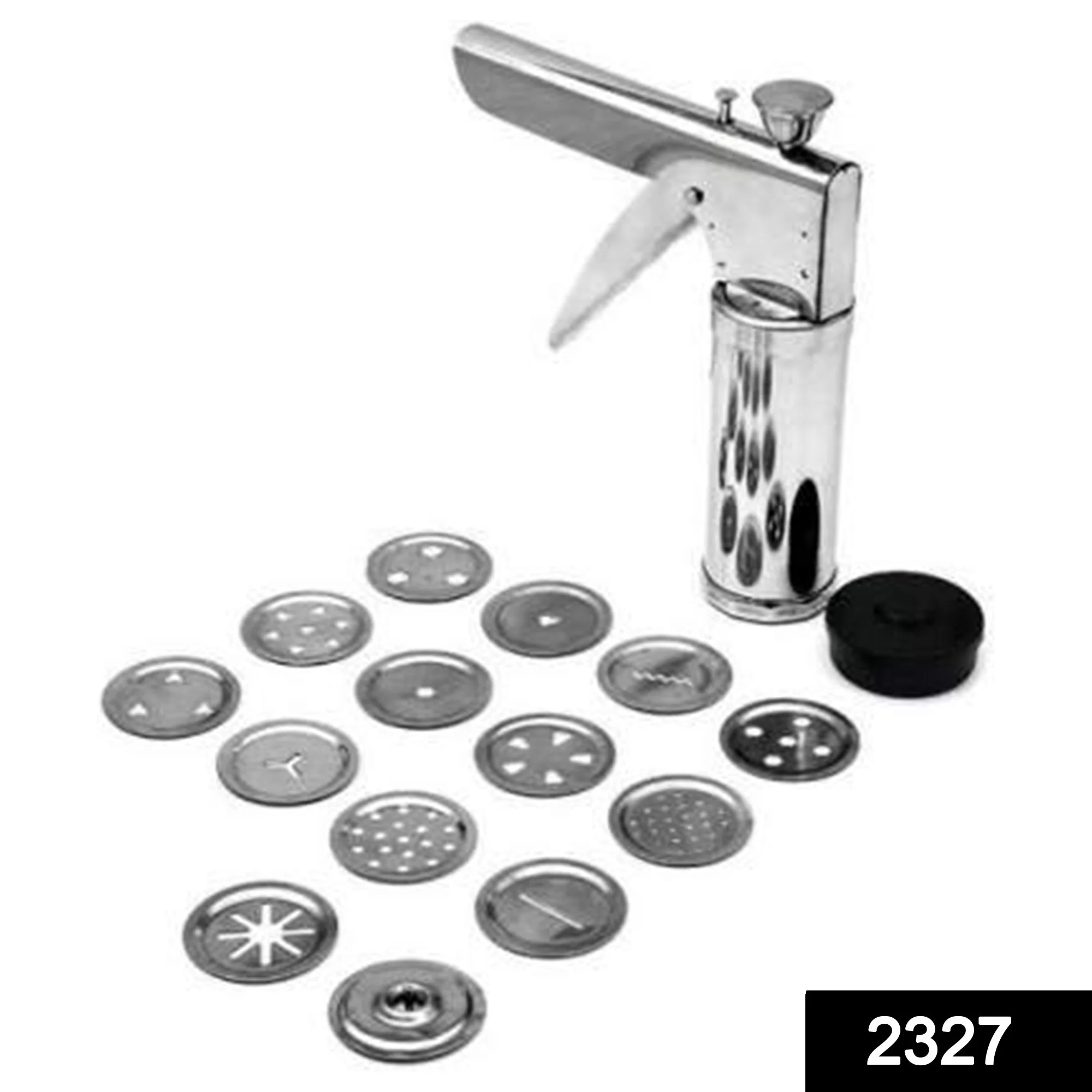 15 in 1 Stainless Steel Kitchen Press with Different Parts - Image 2