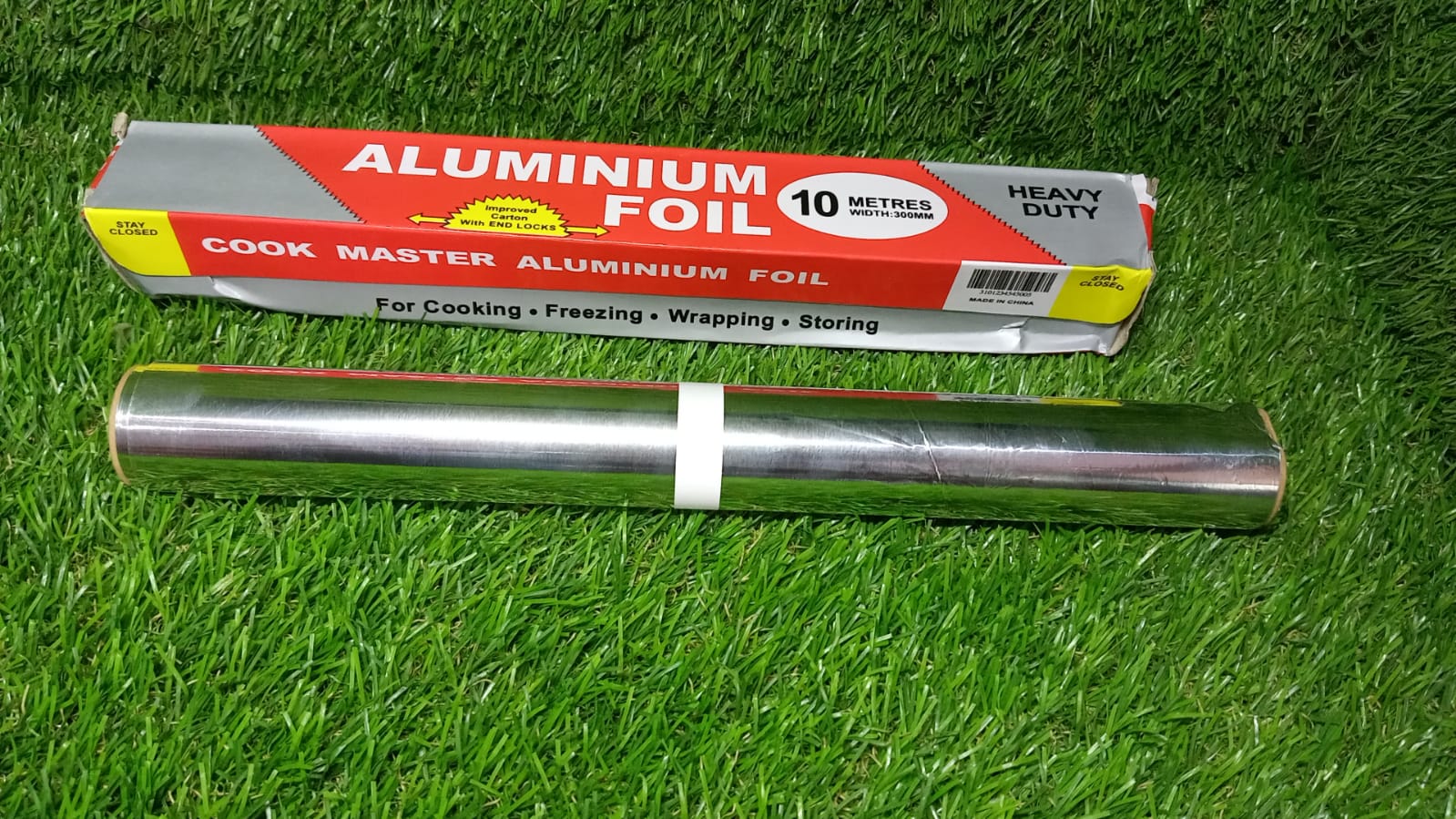 Heavy-Duty Aluminum Foil Roll – Non-Stick, Thick Sheet Baking & (10m x 300mm) - Image 12