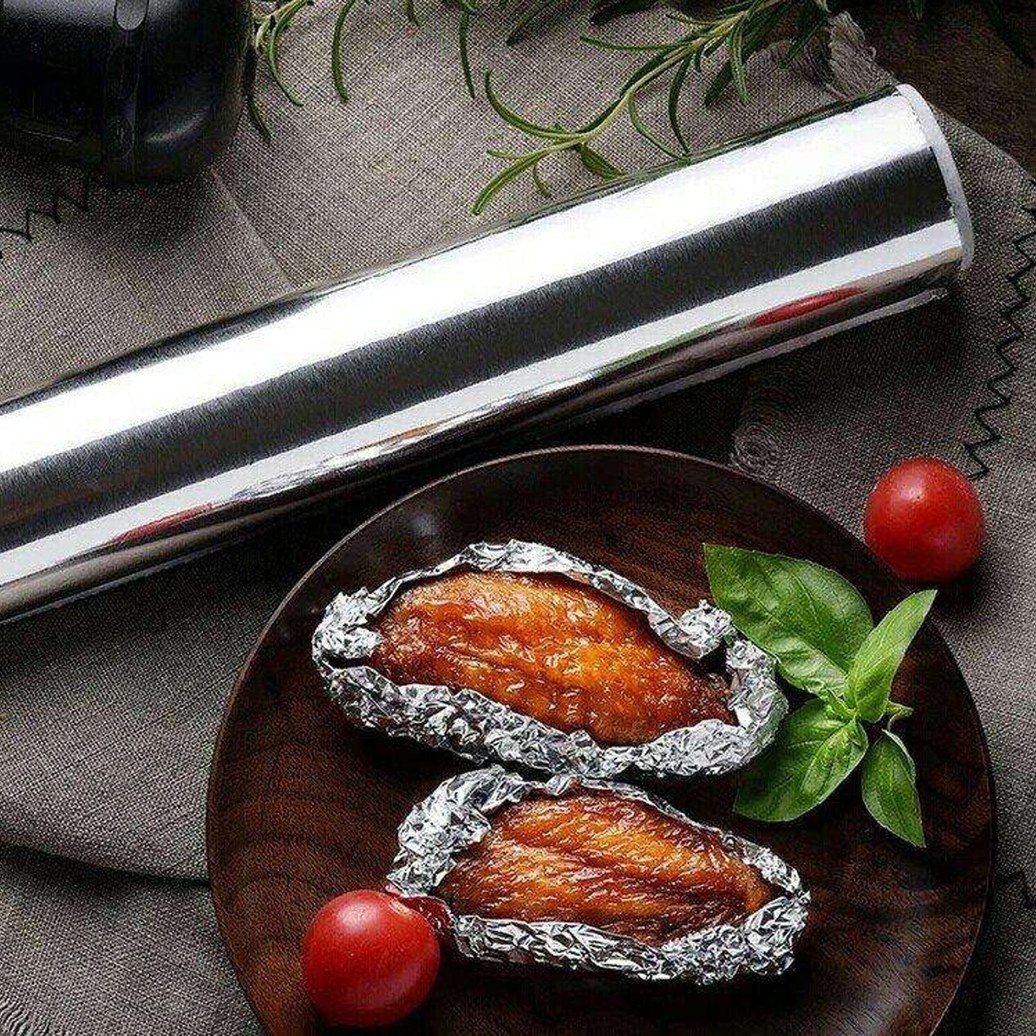 Heavy-Duty Aluminum Foil Roll – Non-Stick, Thick Sheet Baking & (10m x 300mm) - Image 9
