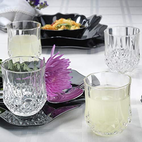 Heavy unbreakable Stylish look fully Transparent Glasses Set 250 ml (6pcs) - Image 5