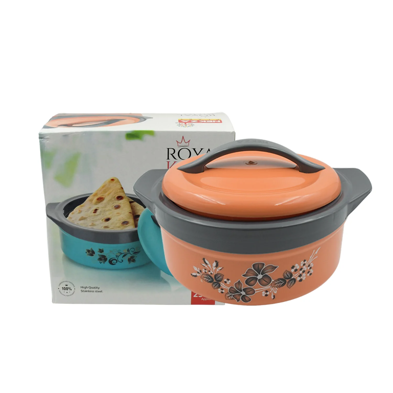 Casserole Box for Food Searving Inner Steel Insulated Casserole Hot Pot (Approx 2500 ml) - Image 4