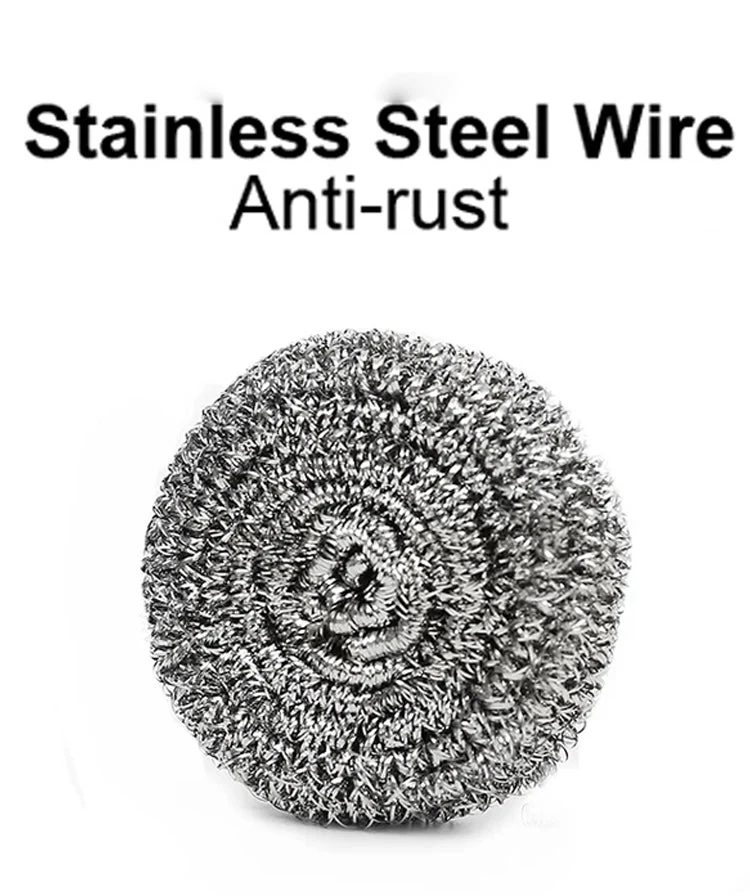 Round Shape Stainless Steel Scrubber (Pack of 6) - Image 8