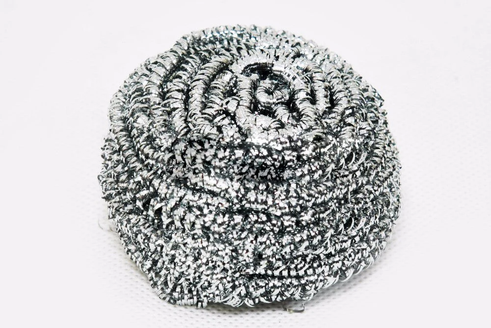 Round Shape Stainless Steel Ball Scrubber (Pack of 12) - Image 8