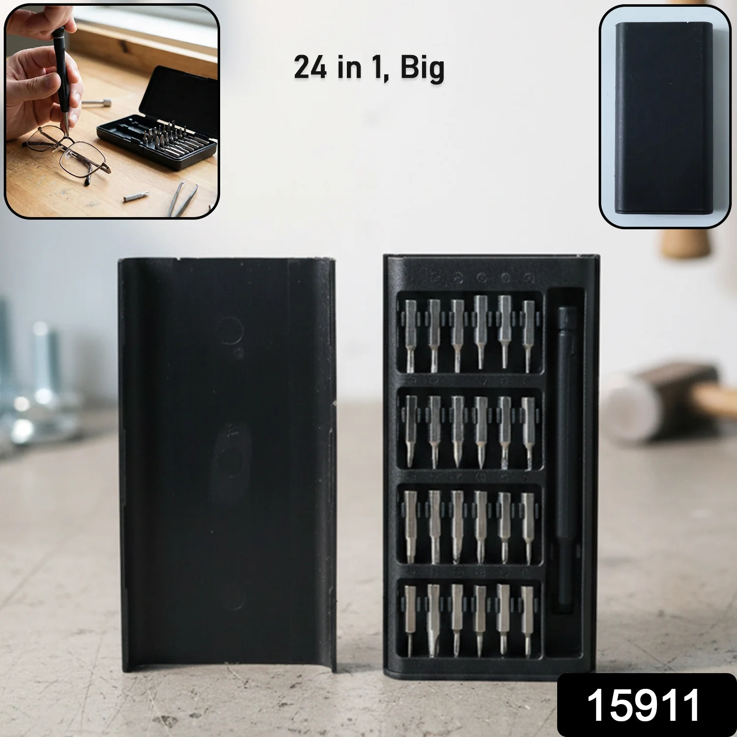 24 in 1 Precision Screwdriver Tool Kit – Big Size (1 Set) - Image 2