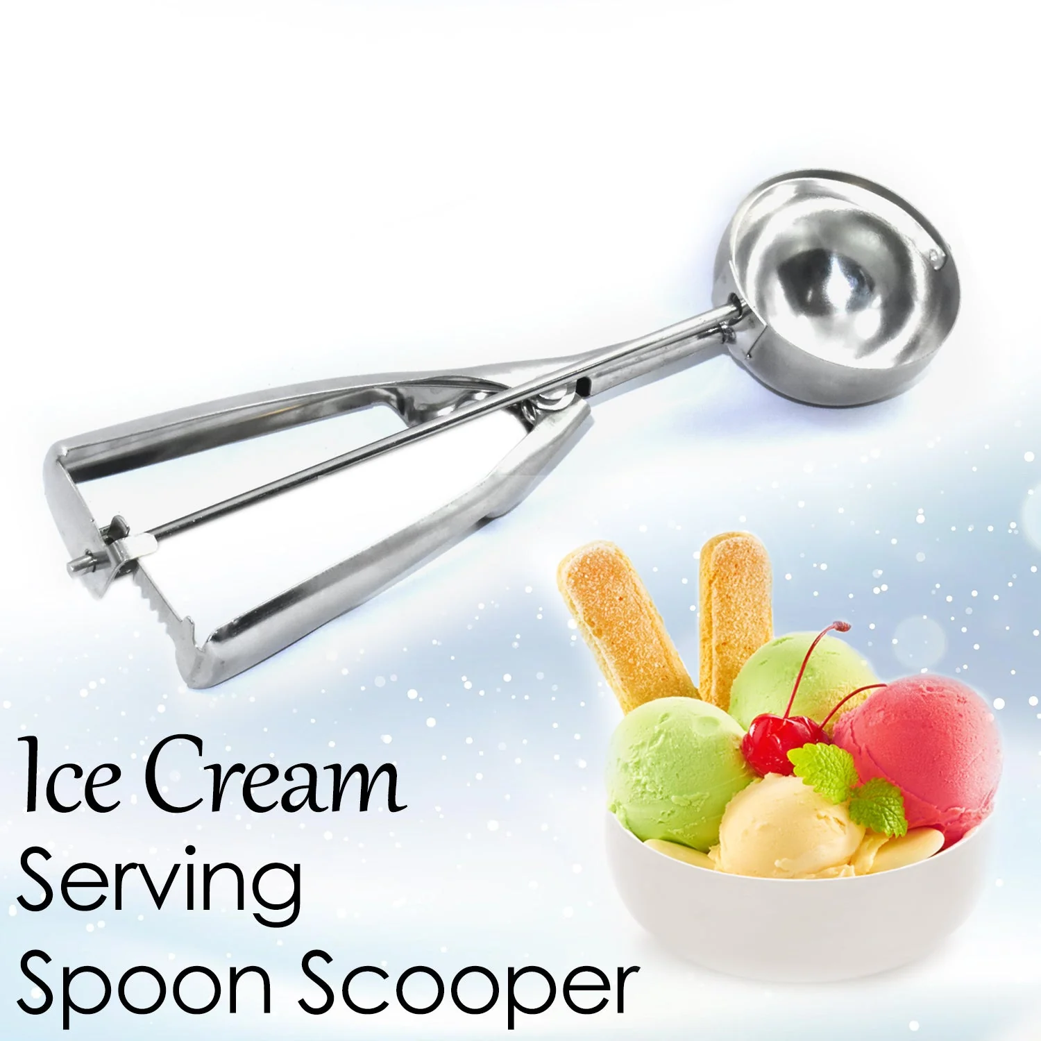 Premium Ice Cream Scoop with Easy Release - Image 7