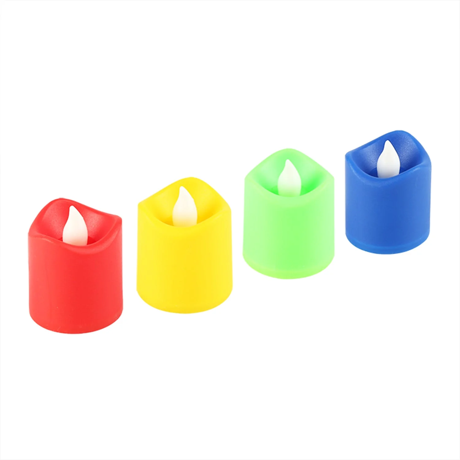 Festival Decorative - LED Tealight Candles, Diwali (Multi Color) - Image 4