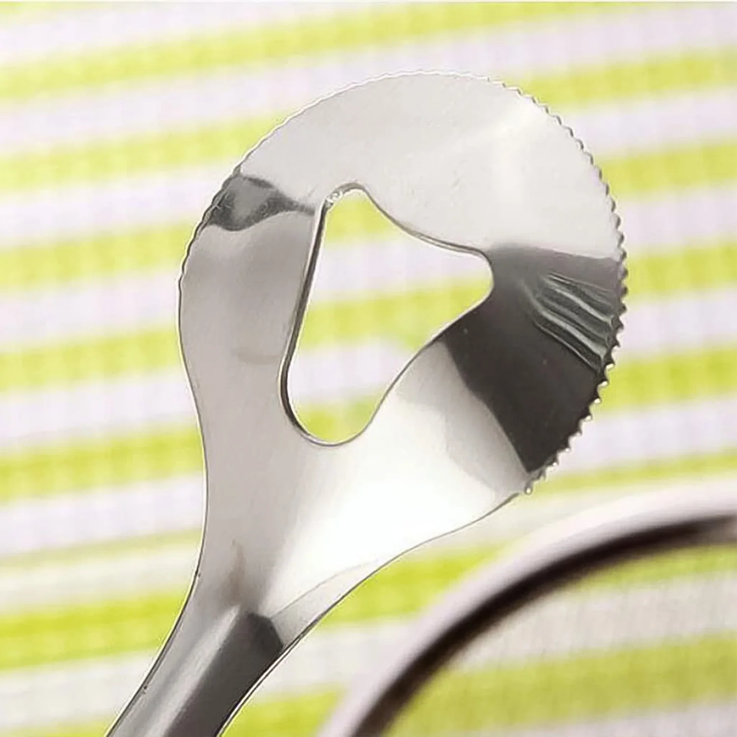 2In1 Stainless Steel Filter Spoon with Clip Food Kitchen Oil-Frying Multi-Functional - Image 7
