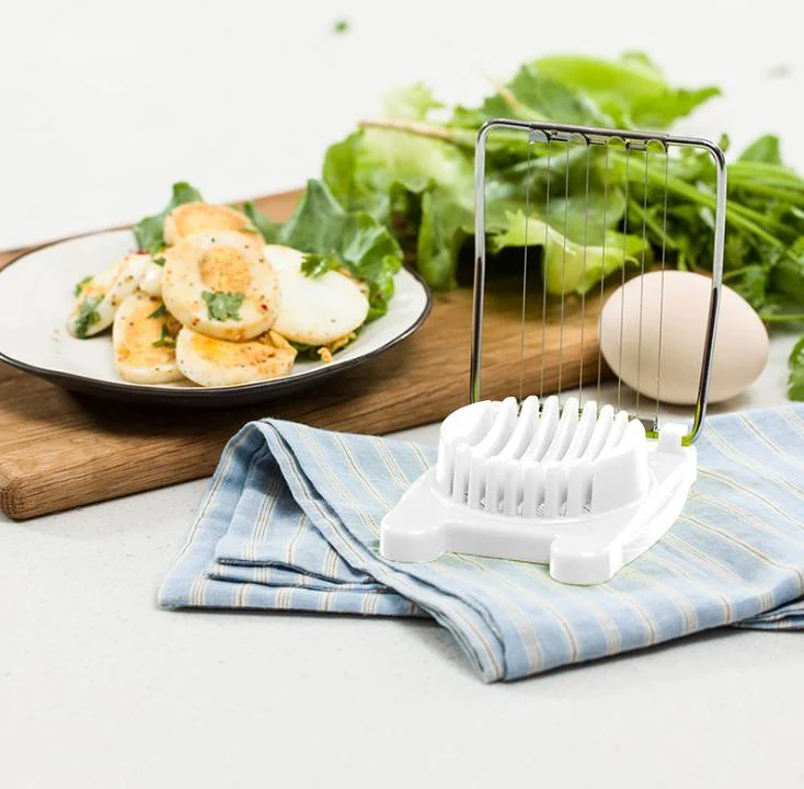 Plastic Multi Purpose Egg Cutter / Slicer with Stainless Steel Wires - Image 3