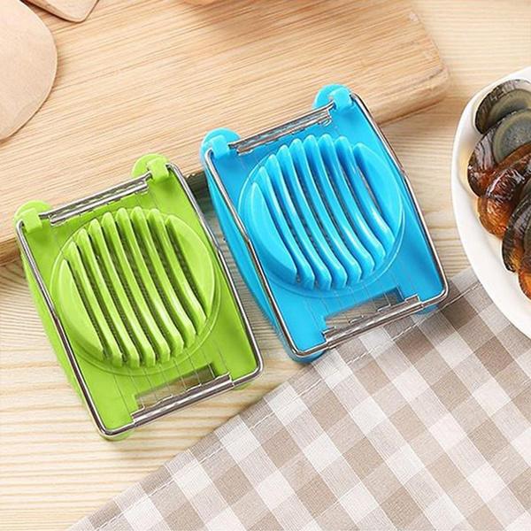 Plastic Multi Purpose Egg Cutter / Slicer with Stainless Steel Wires - Image 4