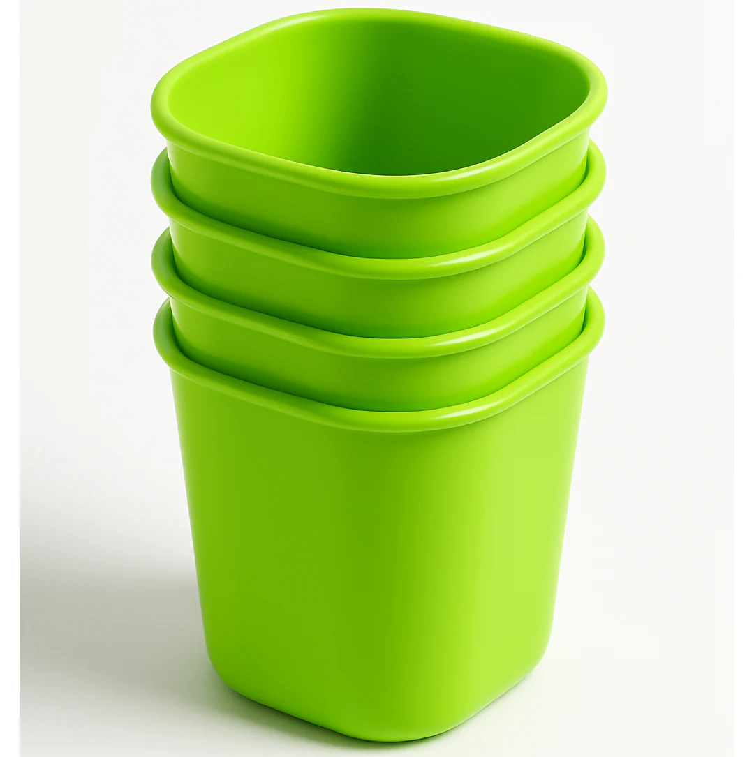 Plastic Drinking Glass Set For Drinking Milk Water Juice (Pack of 4) - Image 6
