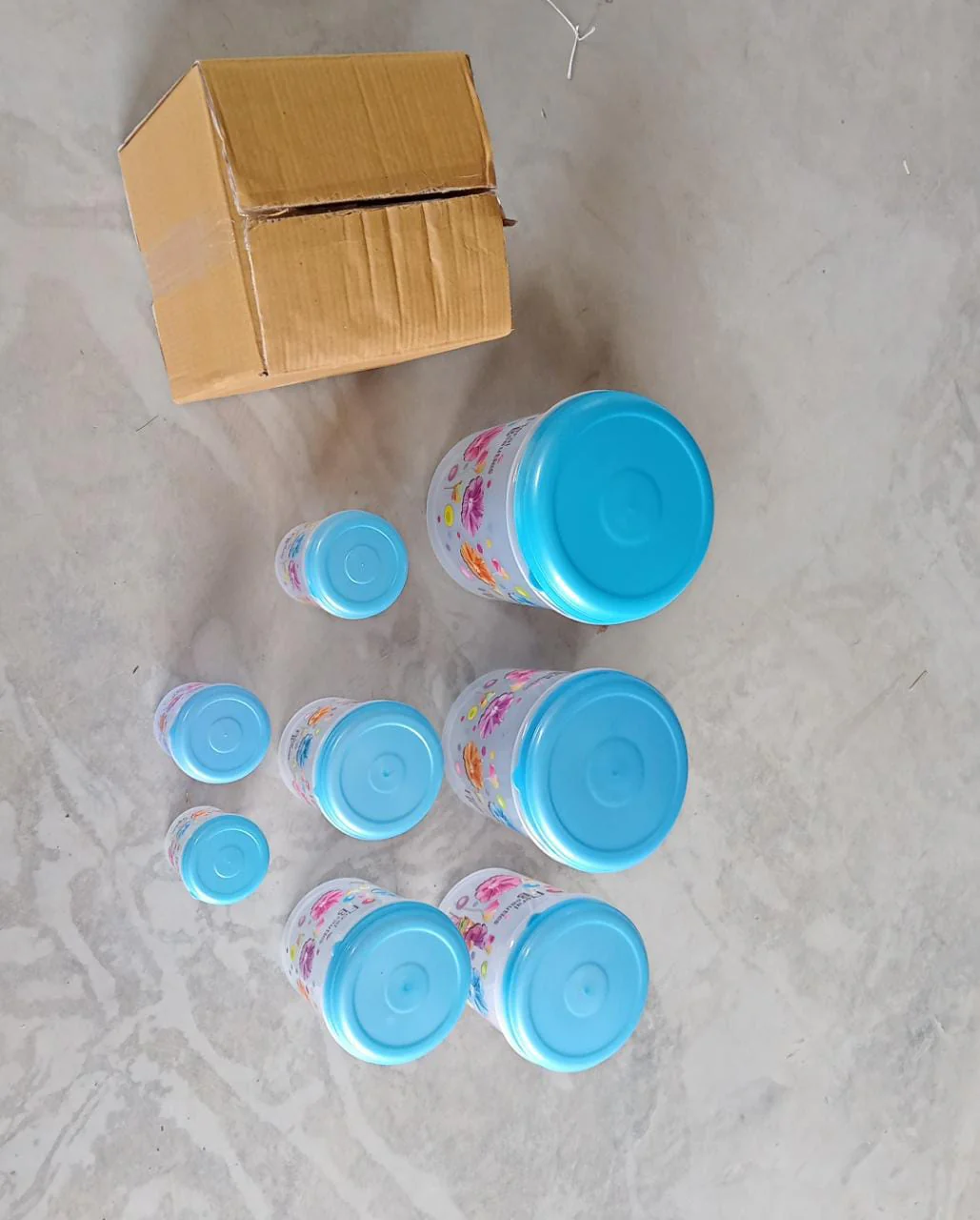 Air Tight Plastic Transparent Container Set - Image 10