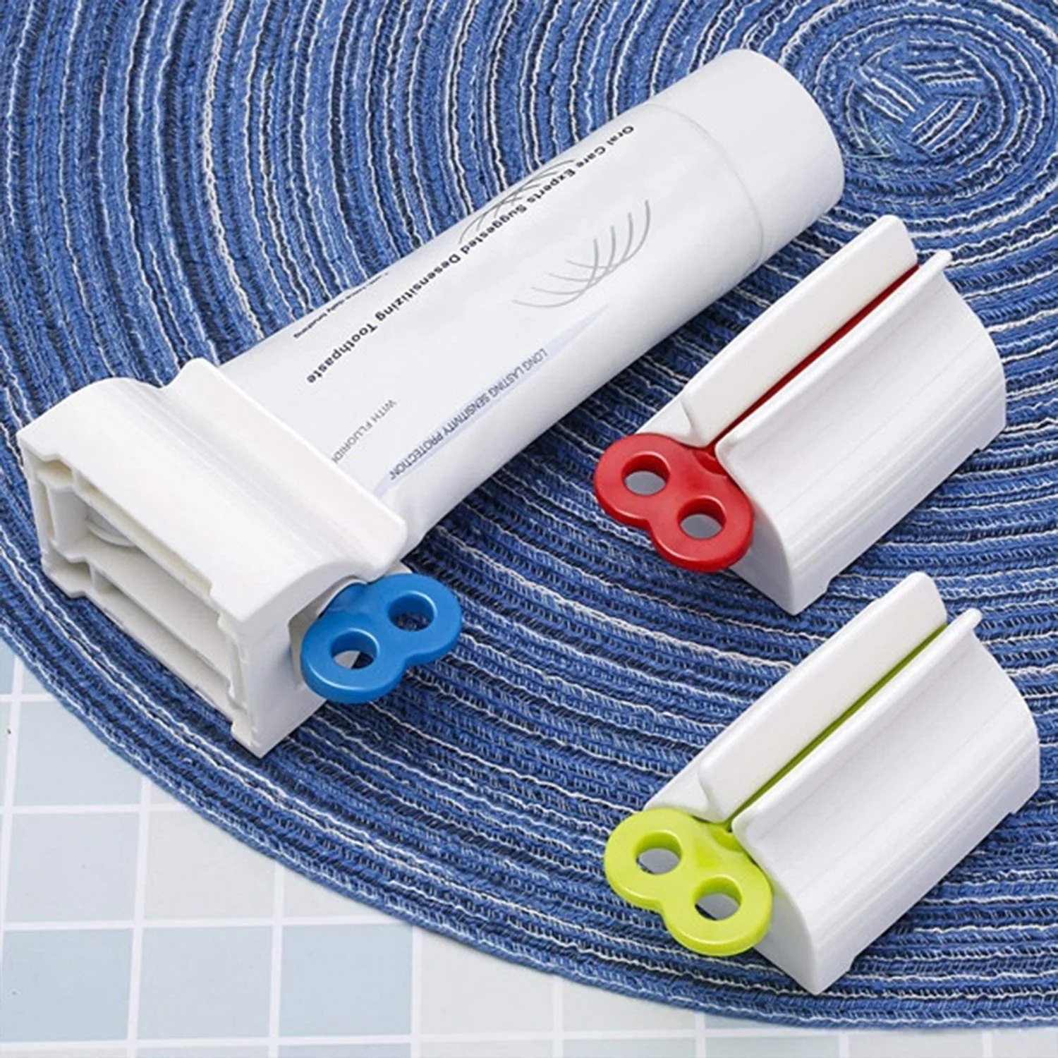 Rolling Tube Toothpaste Squeezer Toothpaste Seat Holder Stand - Image 7