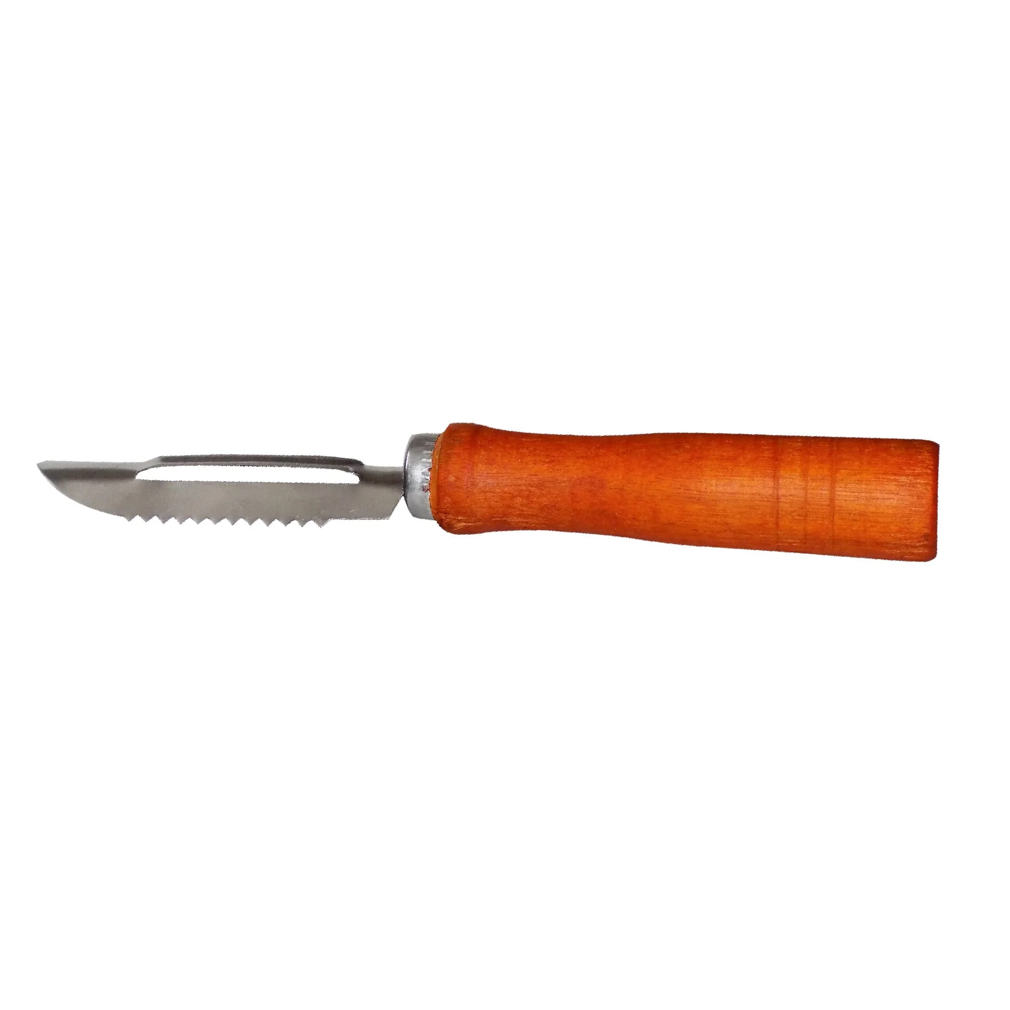 Wooden Handle and Stainless Steel Vegetable Peeler - Image 4