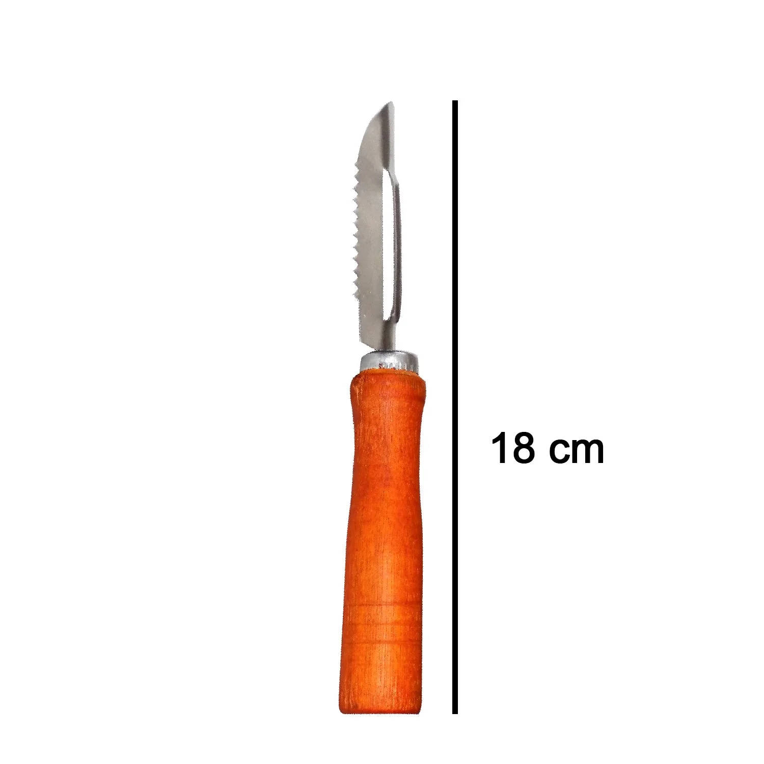 Wooden Handle and Stainless Steel Vegetable Peeler - Image 7