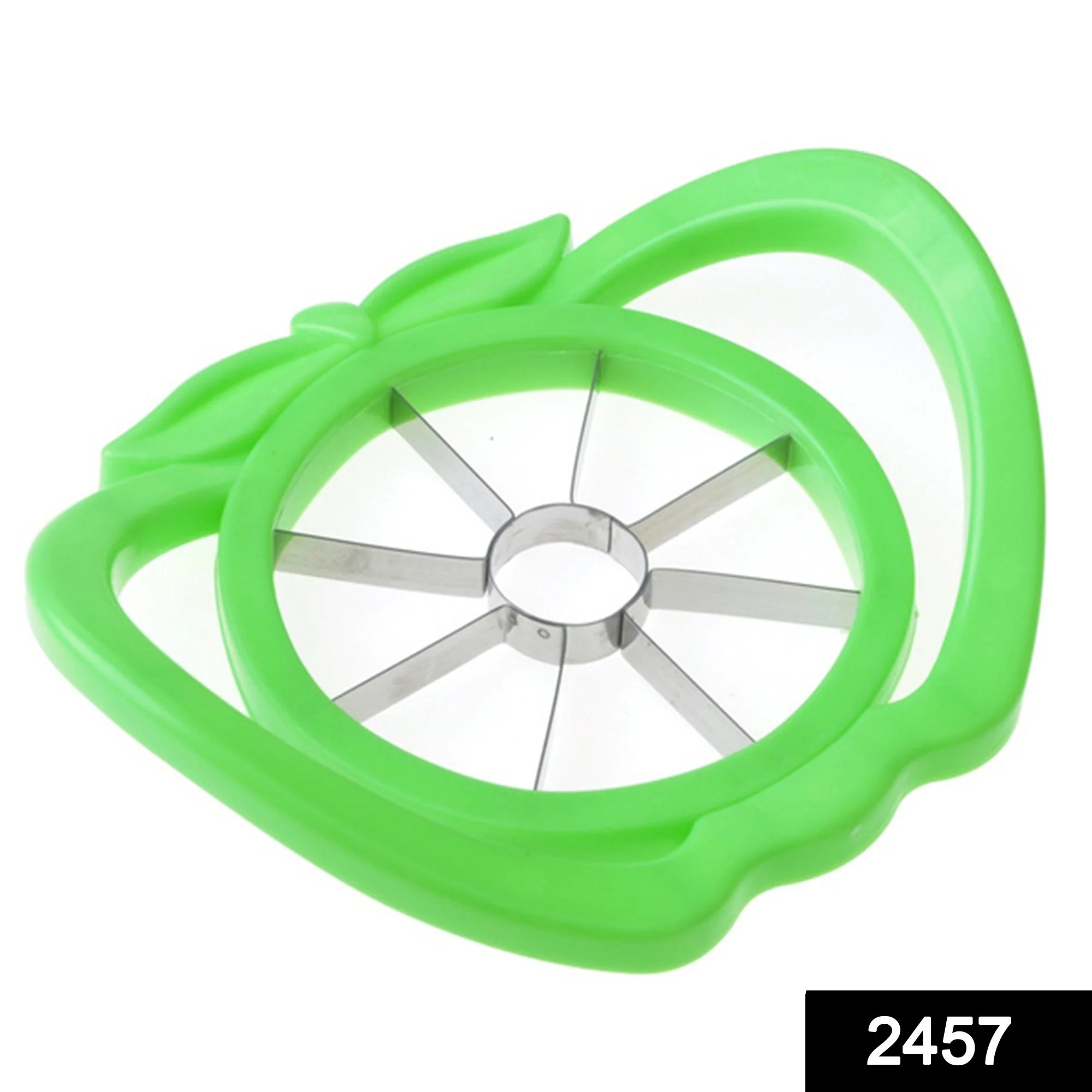Plastic Apple Cutter Slicer with 8 Blades and Handle - Image 2