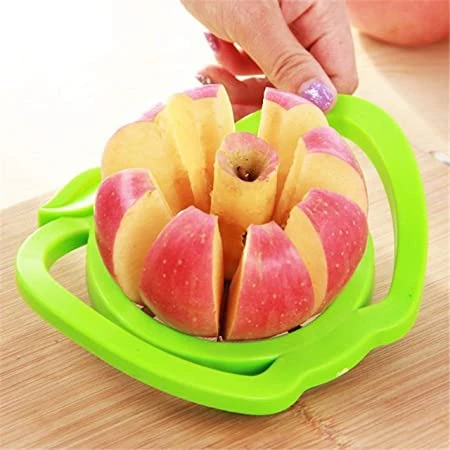 Plastic Apple Cutter Slicer with 8 Blades and Handle - Image 6