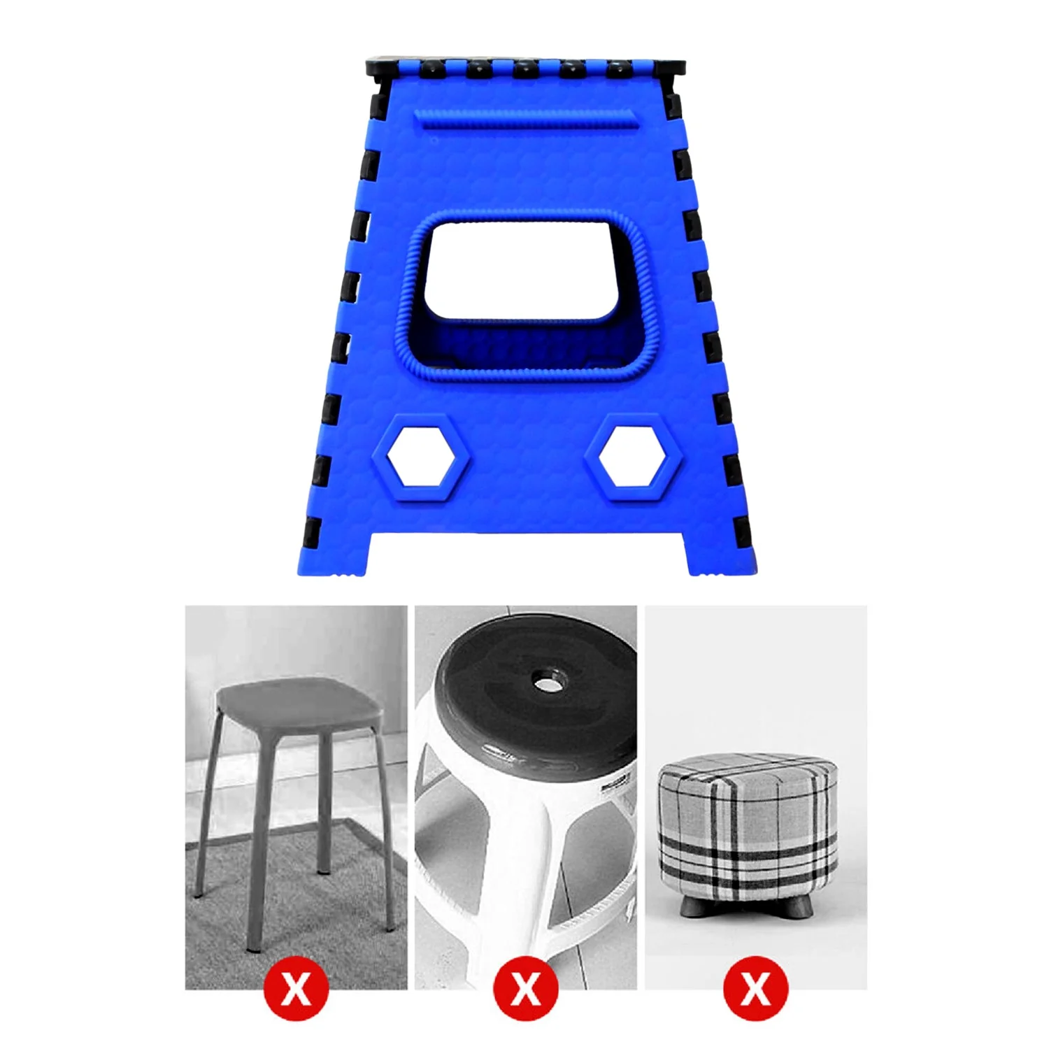 Plastic pick and move strong step stool table 18 INCH - Image 4