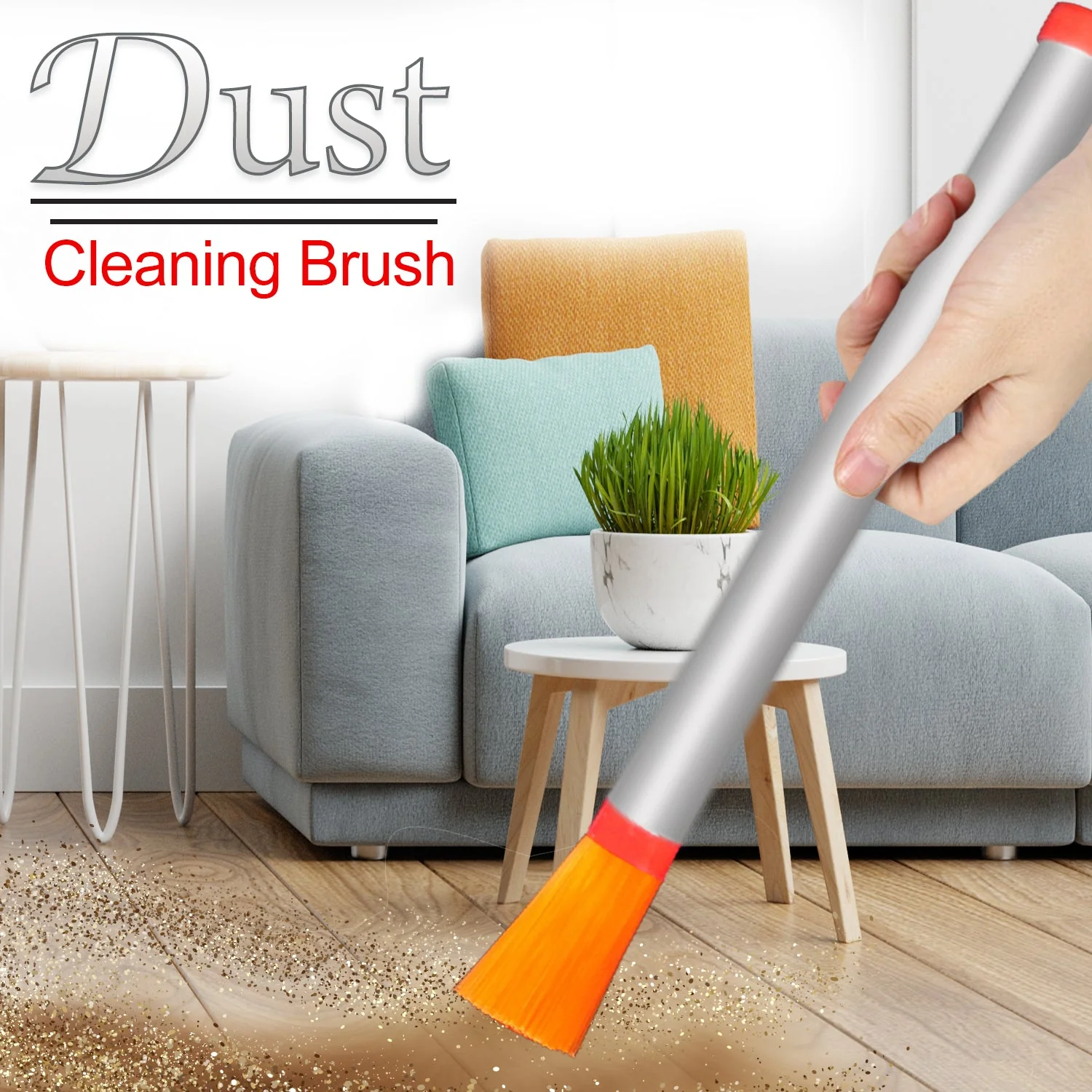 Dust Cleaning Brush for Deep Cleansteel bodyperfect size - Image 5