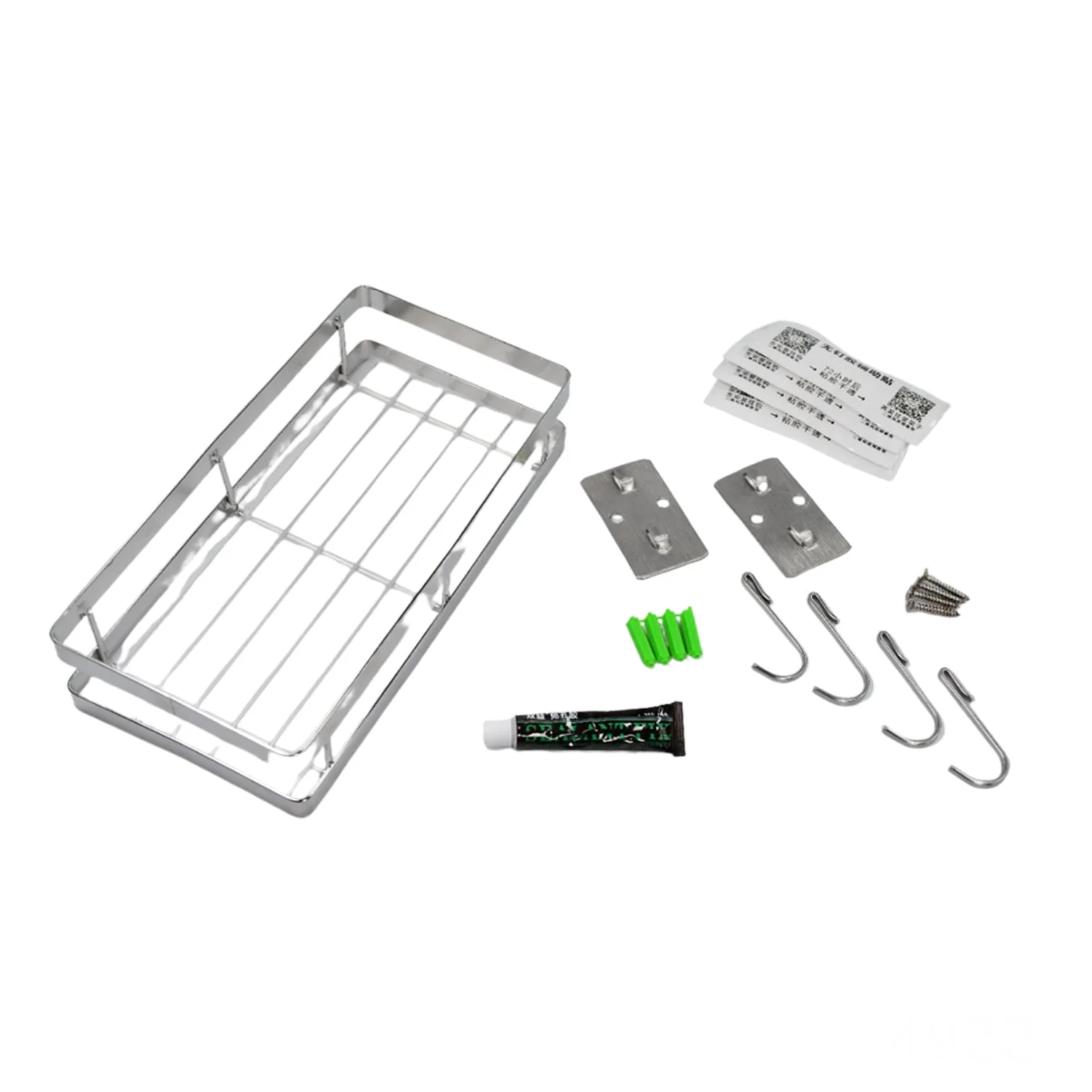 25 cm Metal Space Saving Rack – Multi-Purpose Kitchen Storage Organizer Shelf - Image 5