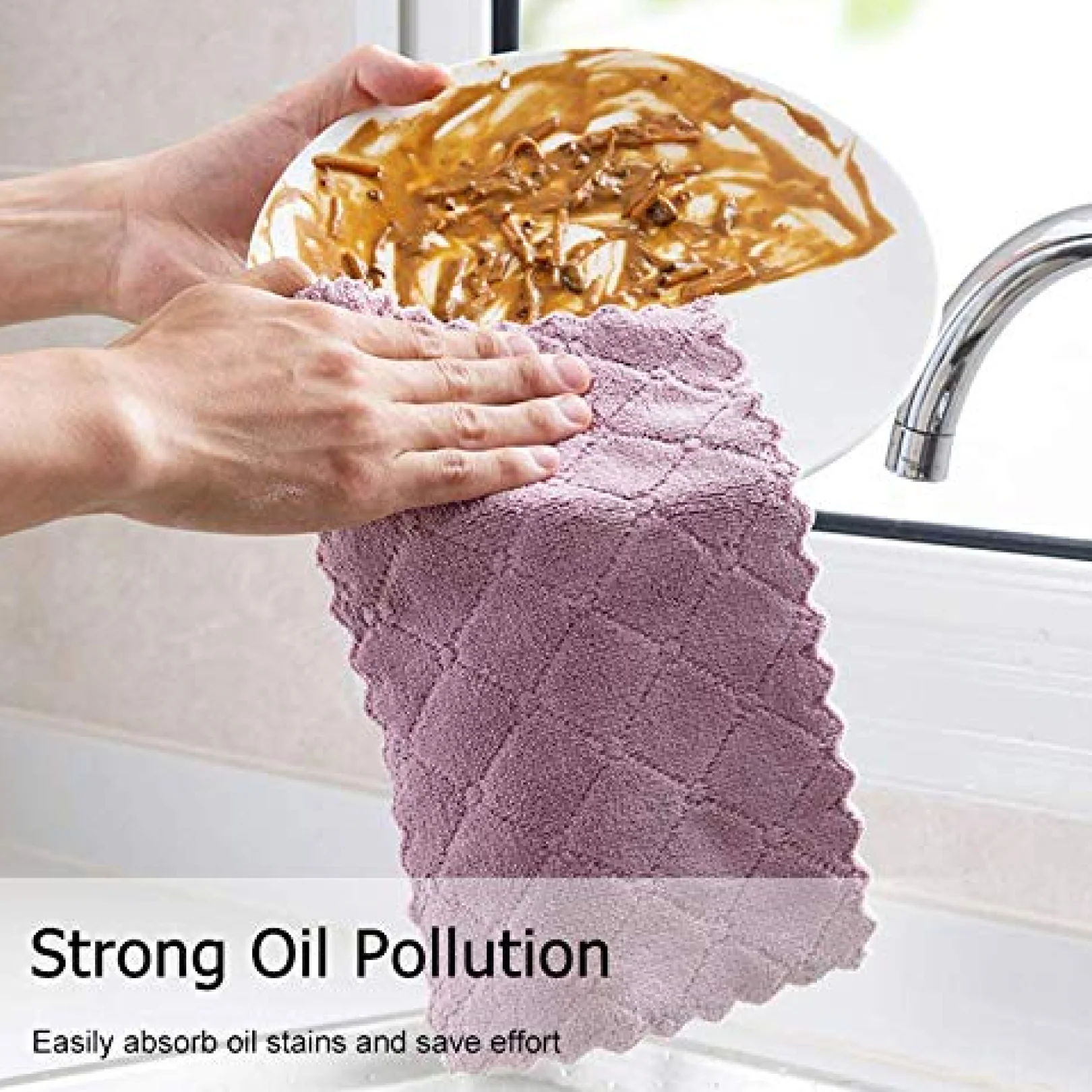 Multi -Purpose Wash Towel for Kitchen (20x12cm) - Image 3