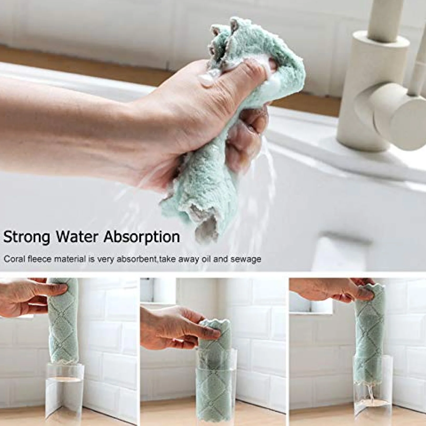 Multi -Purpose Wash Towel for Kitchen (20x12cm) - Image 5
