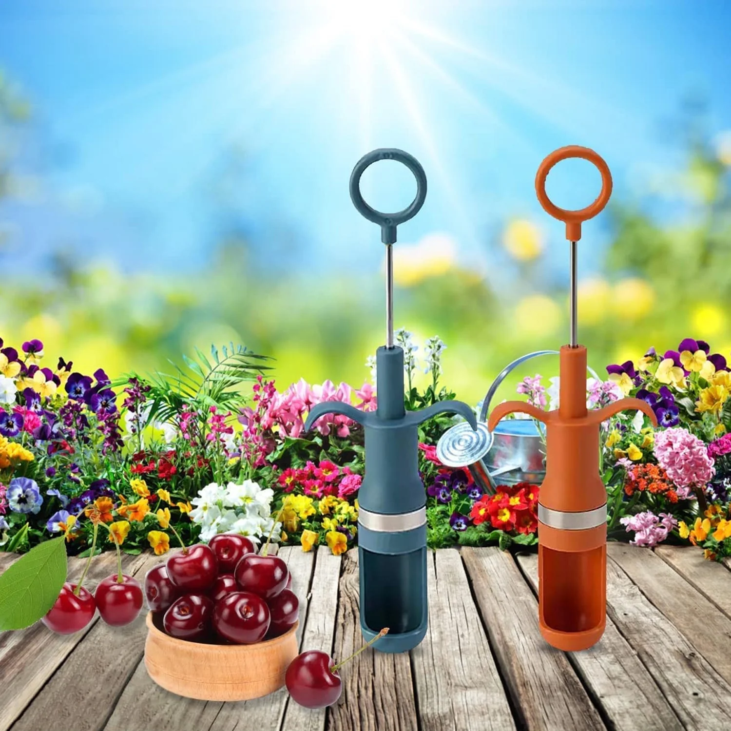 Cherry Pitter Tool, One Hand Operation Cherry Corer Pitter Remover Tool  (1pc) - Image 3