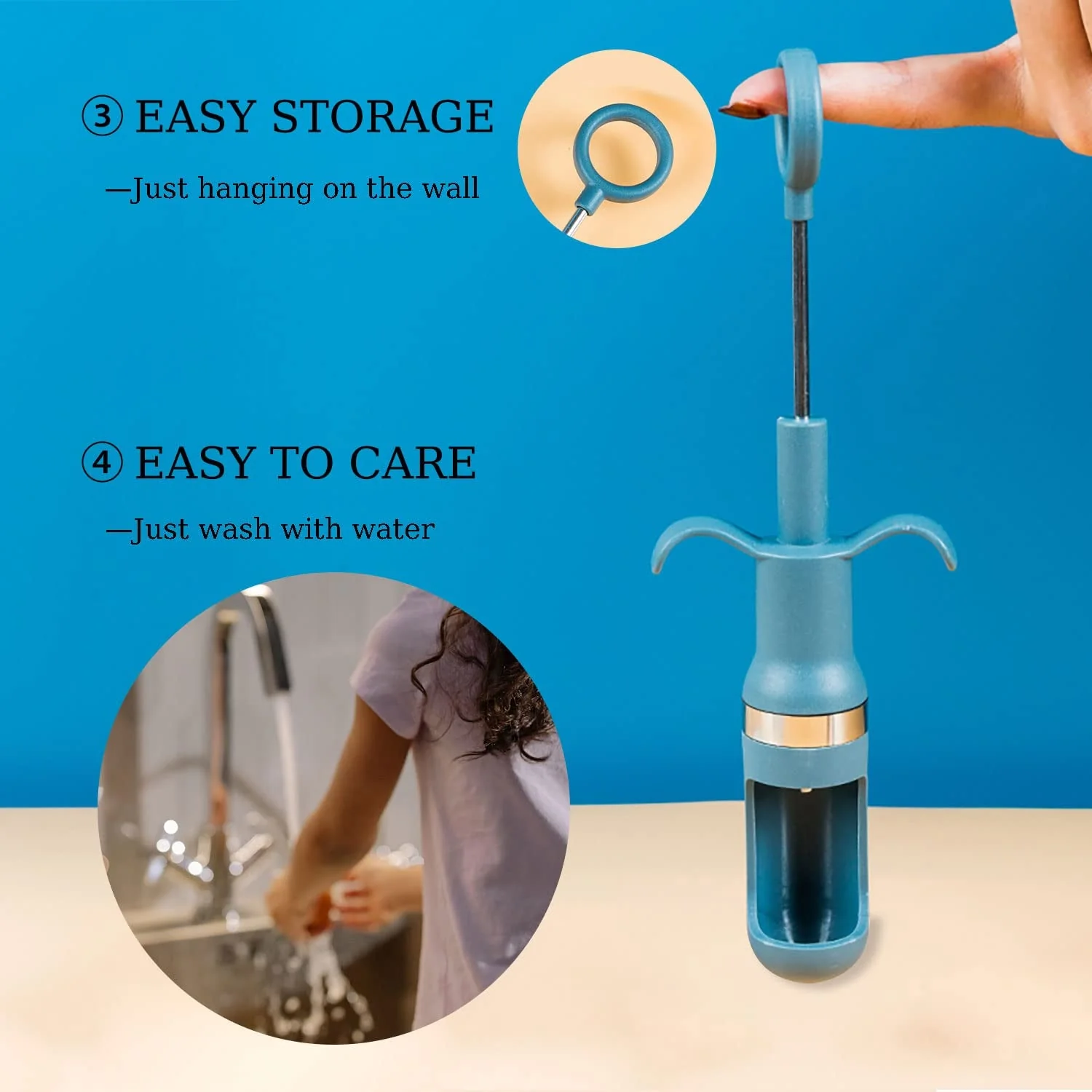 Cherry Pitter Tool, One Hand Operation Cherry Corer Pitter Remover Tool  (1pc) - Image 5