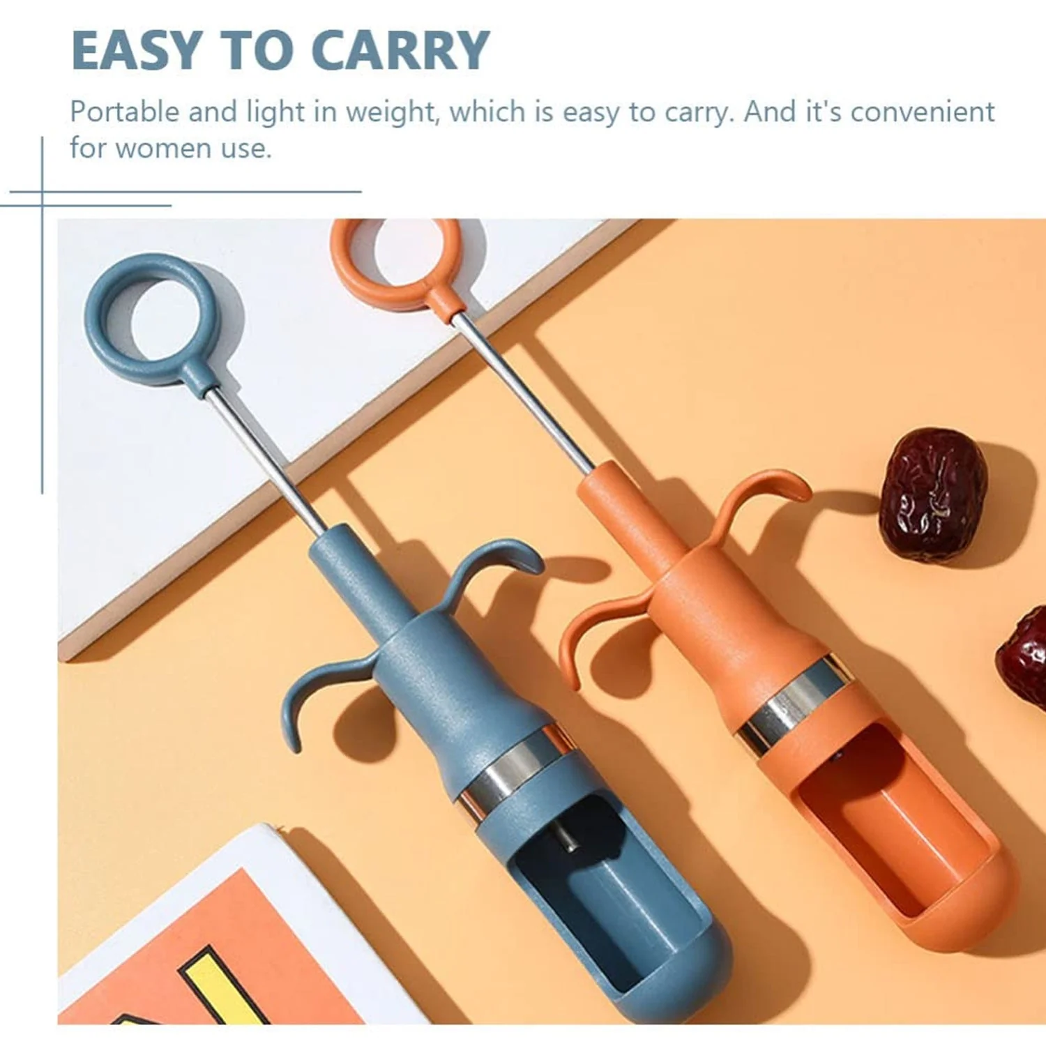Cherry Pitter Tool, One Hand Operation Cherry Corer Pitter Remover Tool  (1pc) - Image 7