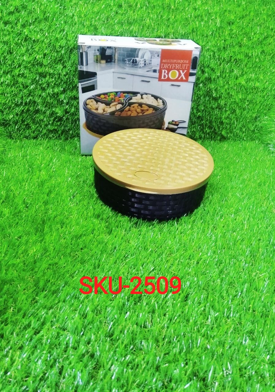 Round Plastic Masala Spice Box - Image 6
