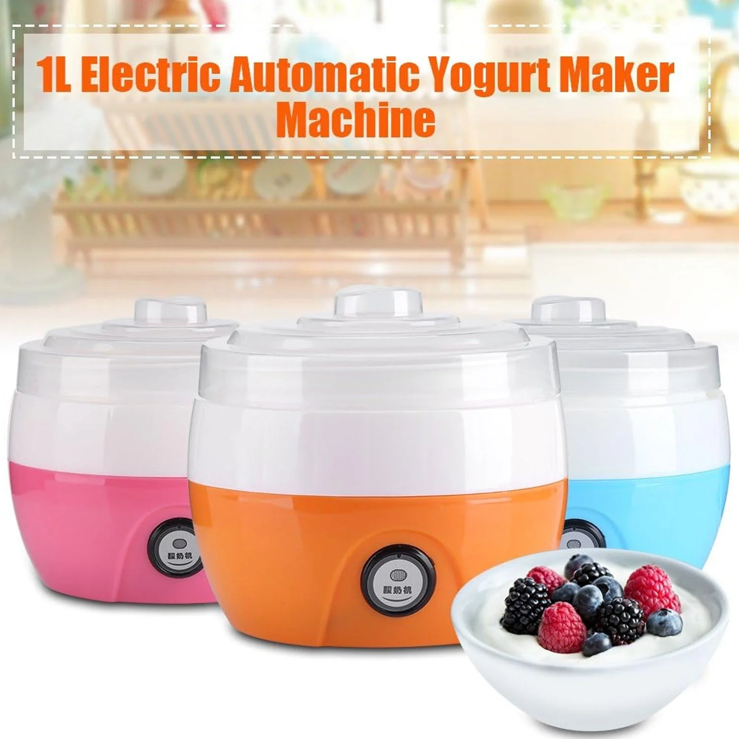 Electronic Yogurt Maker 1L with Automatic Function for Home Use - Image 8