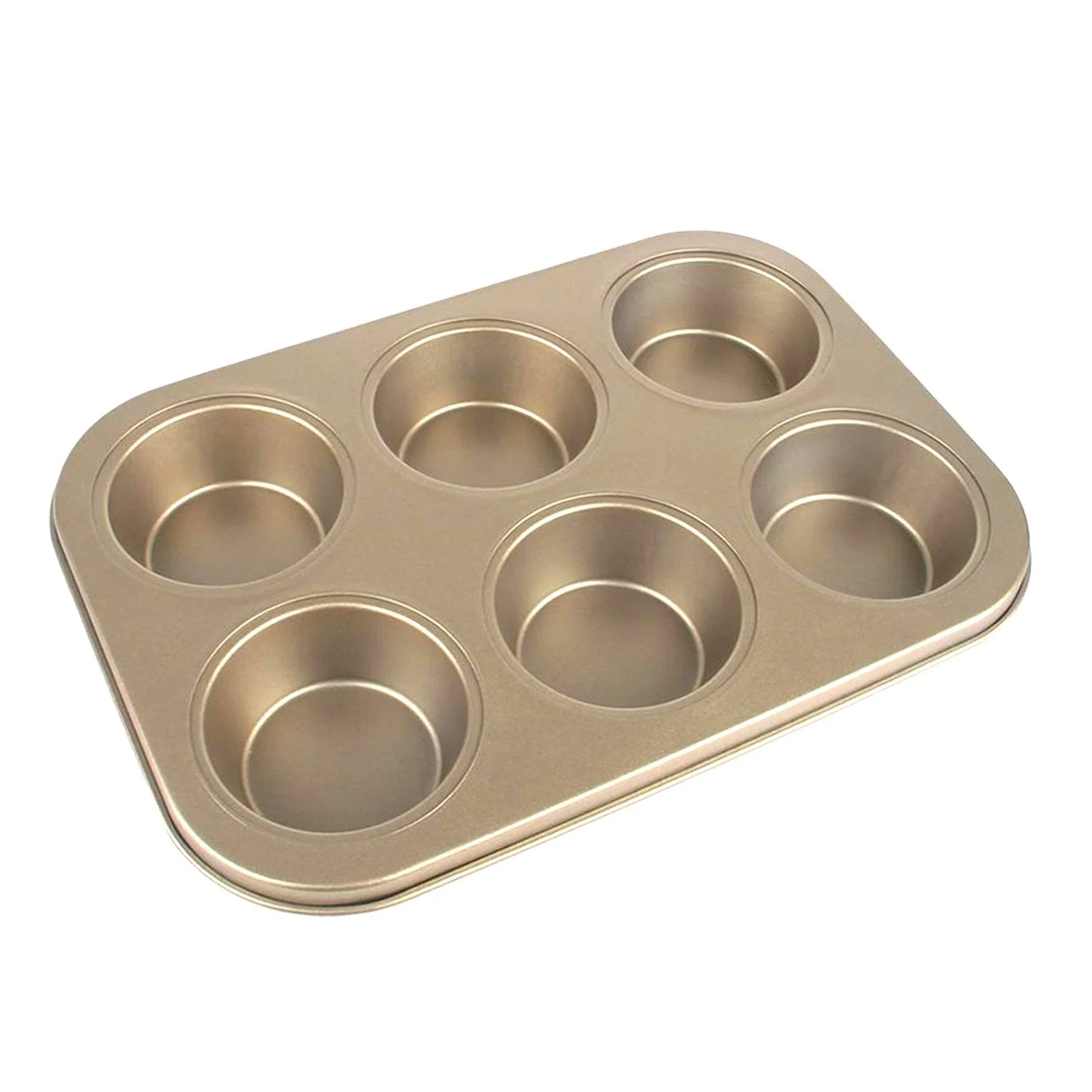 Round Shape Carbon steel Muffin Cupcake Mould Case Bakeware - Image 4