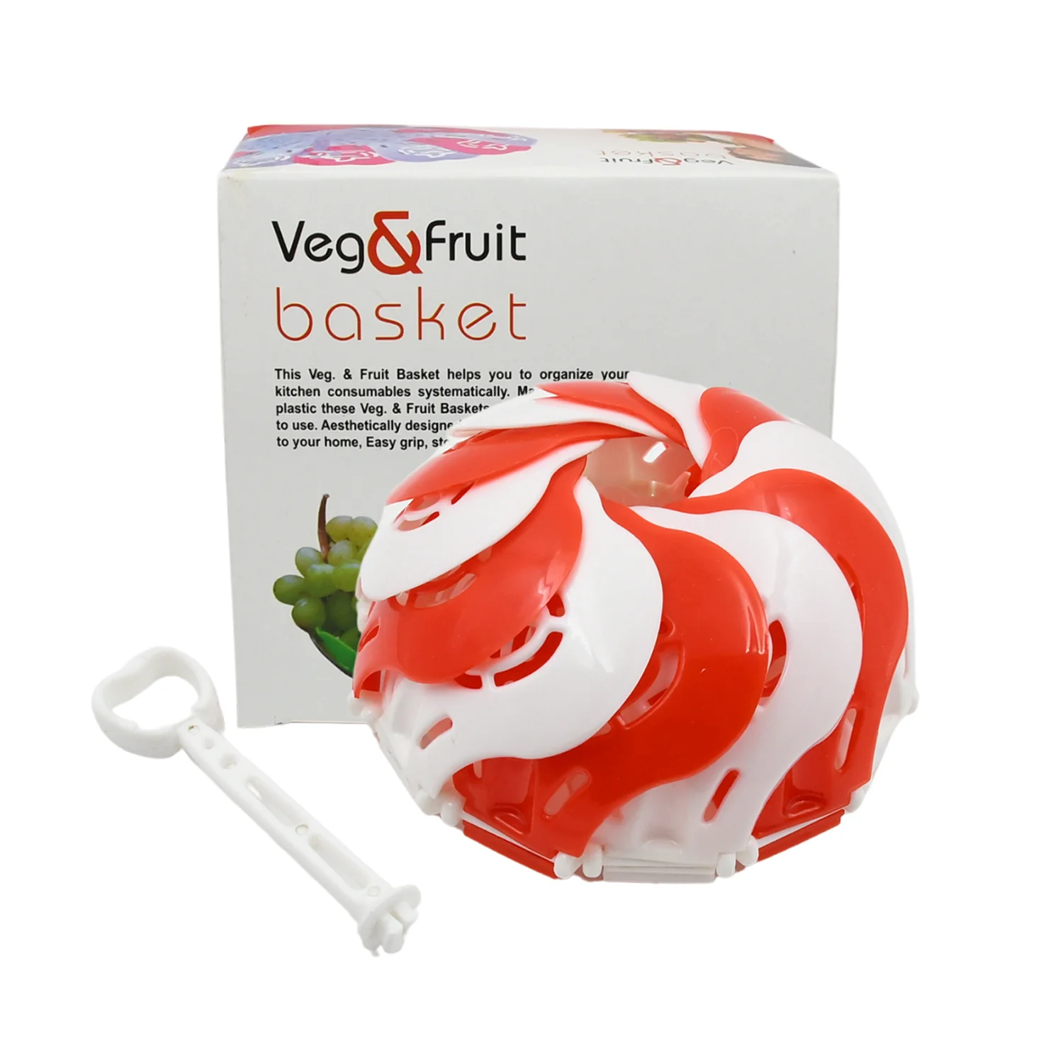 Folding Fruit Basket Hanging Stand – Lotus Shape Tray for Fruits & Vegetables (1 Pc) - Image 5