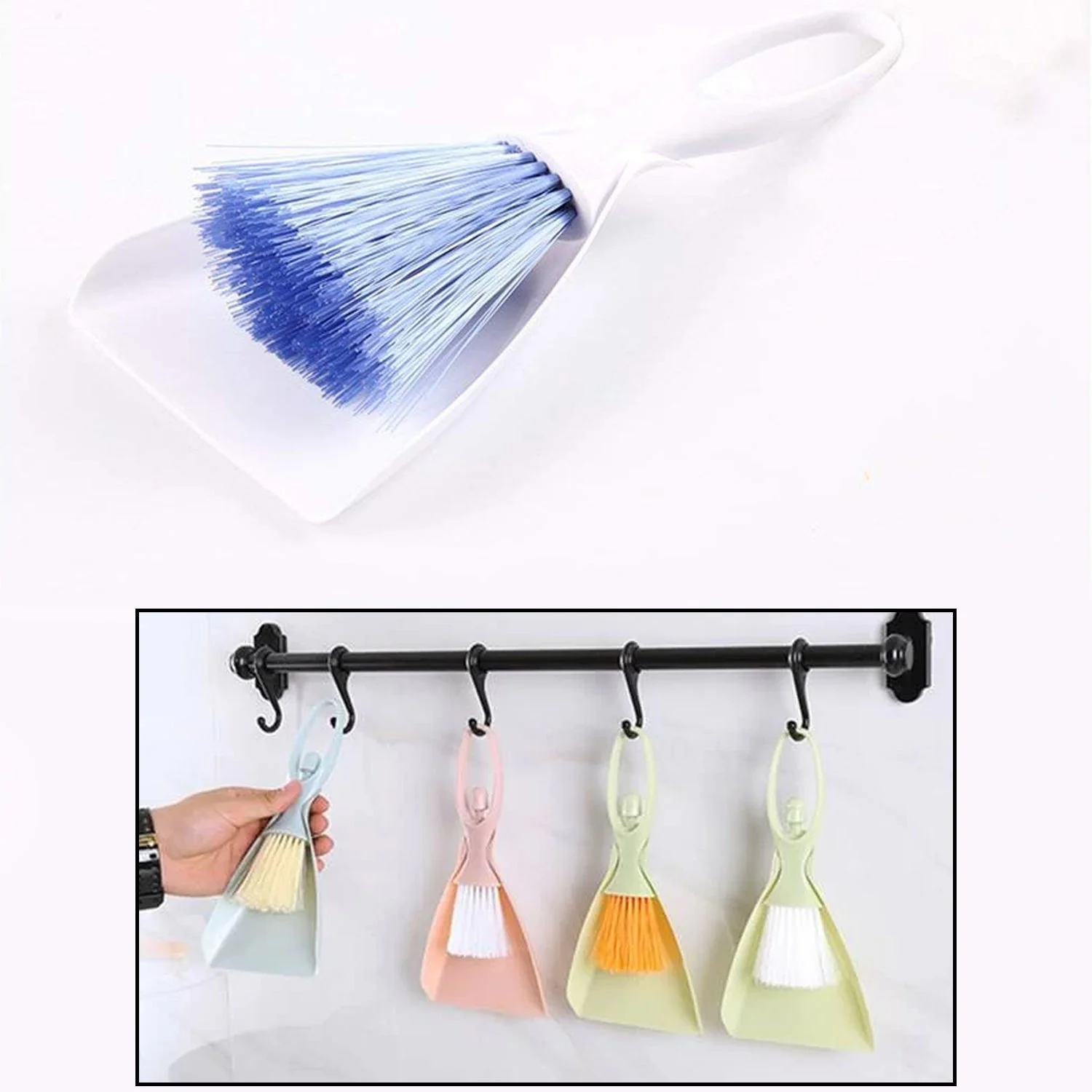 Dustpan Set Used for Cleaning and removal of Dirt from floor surfaces. - Image 3