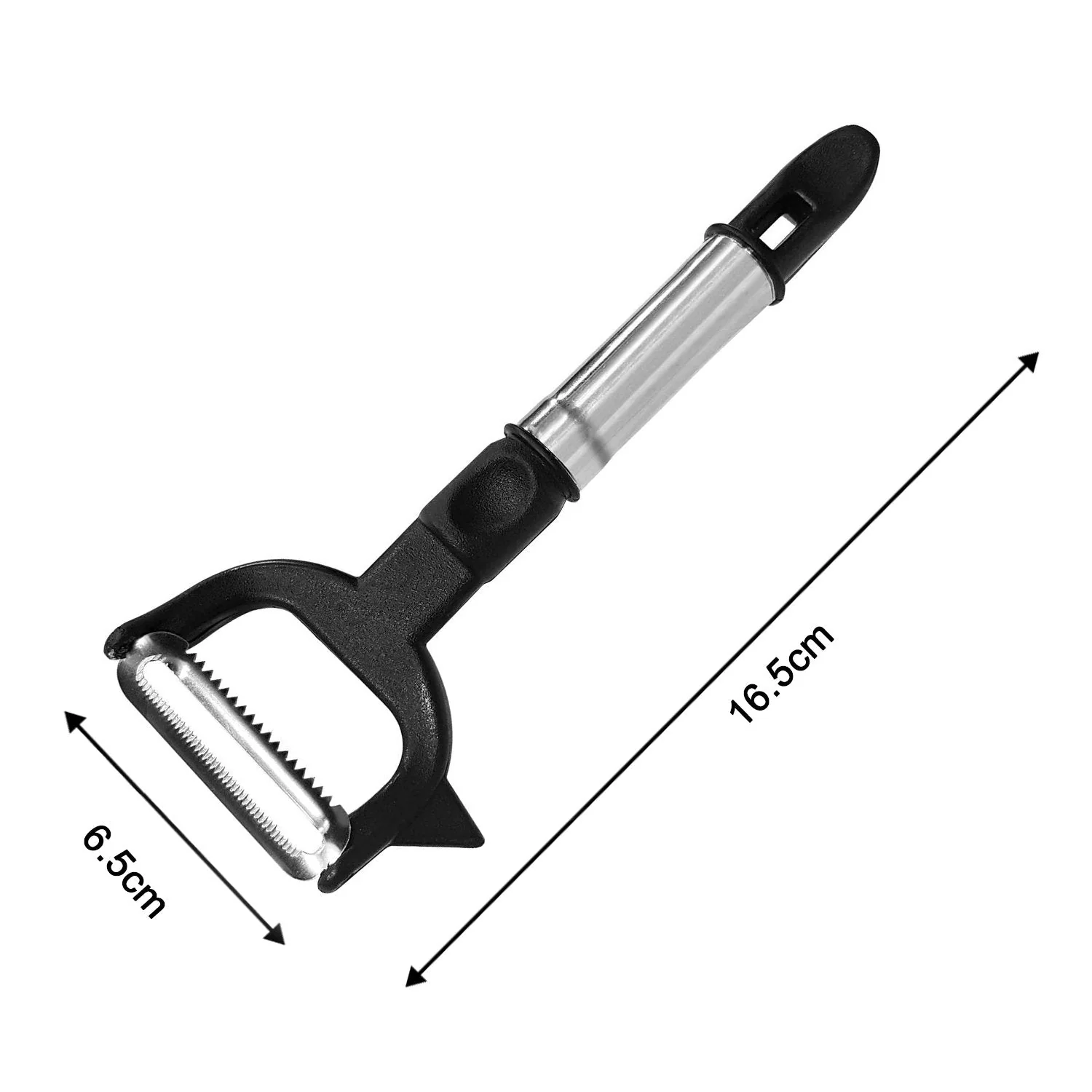 2-in-1 Double Julienne and Vegetable Peeler - Image 4