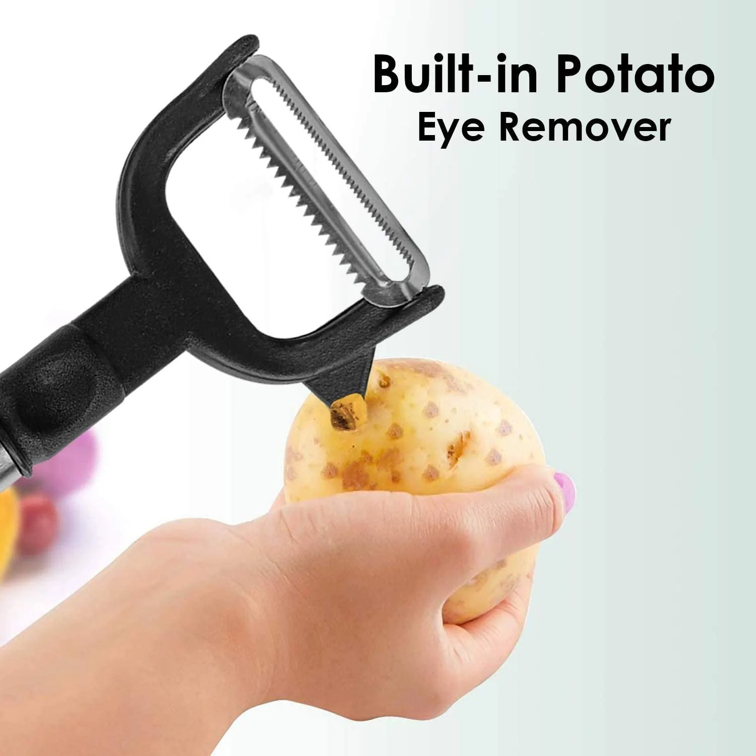 2-in-1 Double Julienne and Vegetable Peeler - Image 9