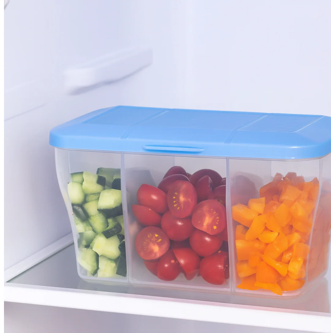 Plastic Square Storage Organiser Container (750ML Capacity) - Image 6