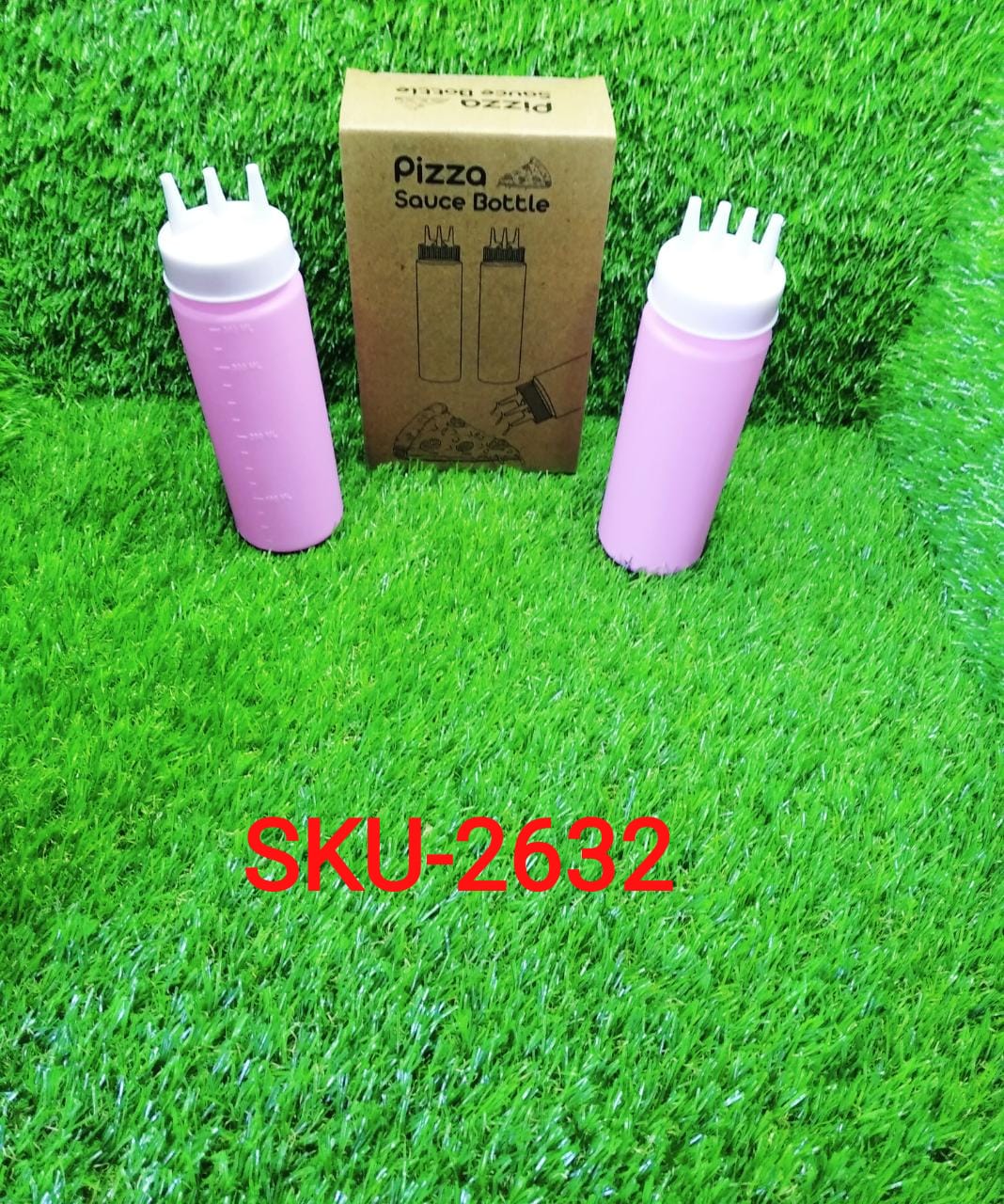 Plastic Bottles with 3 Nozzel for Sauce, Mayonnaise, Chocolate Syrup (Pack of 2Pc) - Image 7