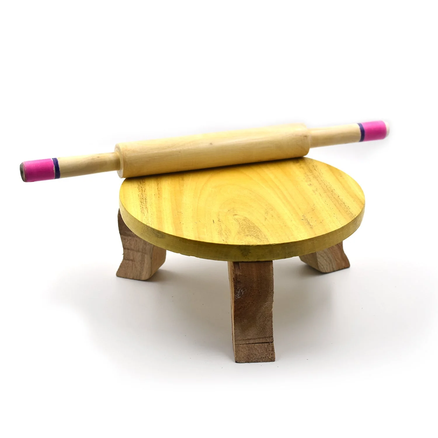 Wooden Roti Maker Belan Used Home Purposes Including Making Rotis Etc. (Belan Only) - Image 3