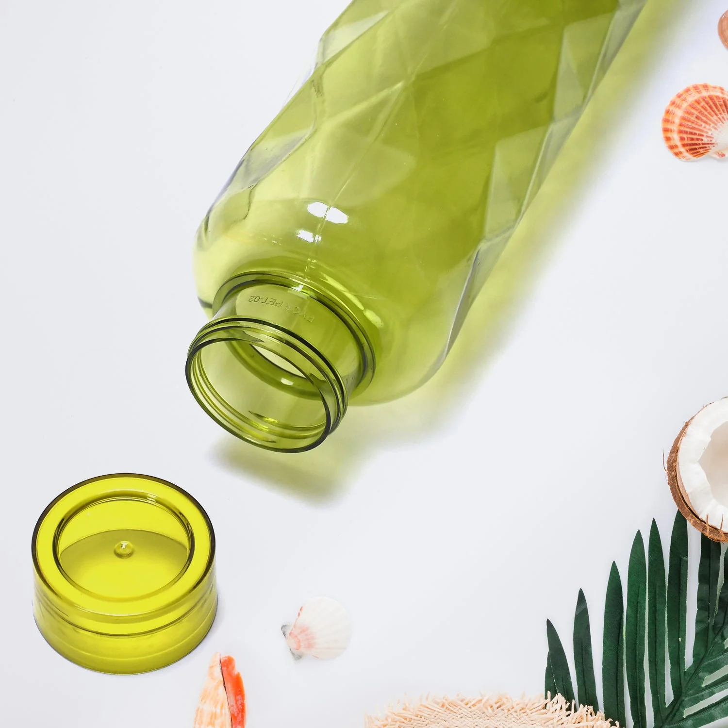 3Pc Set Diamond Cut Bottle Used for storing water and beverages purposes for people - Image 6