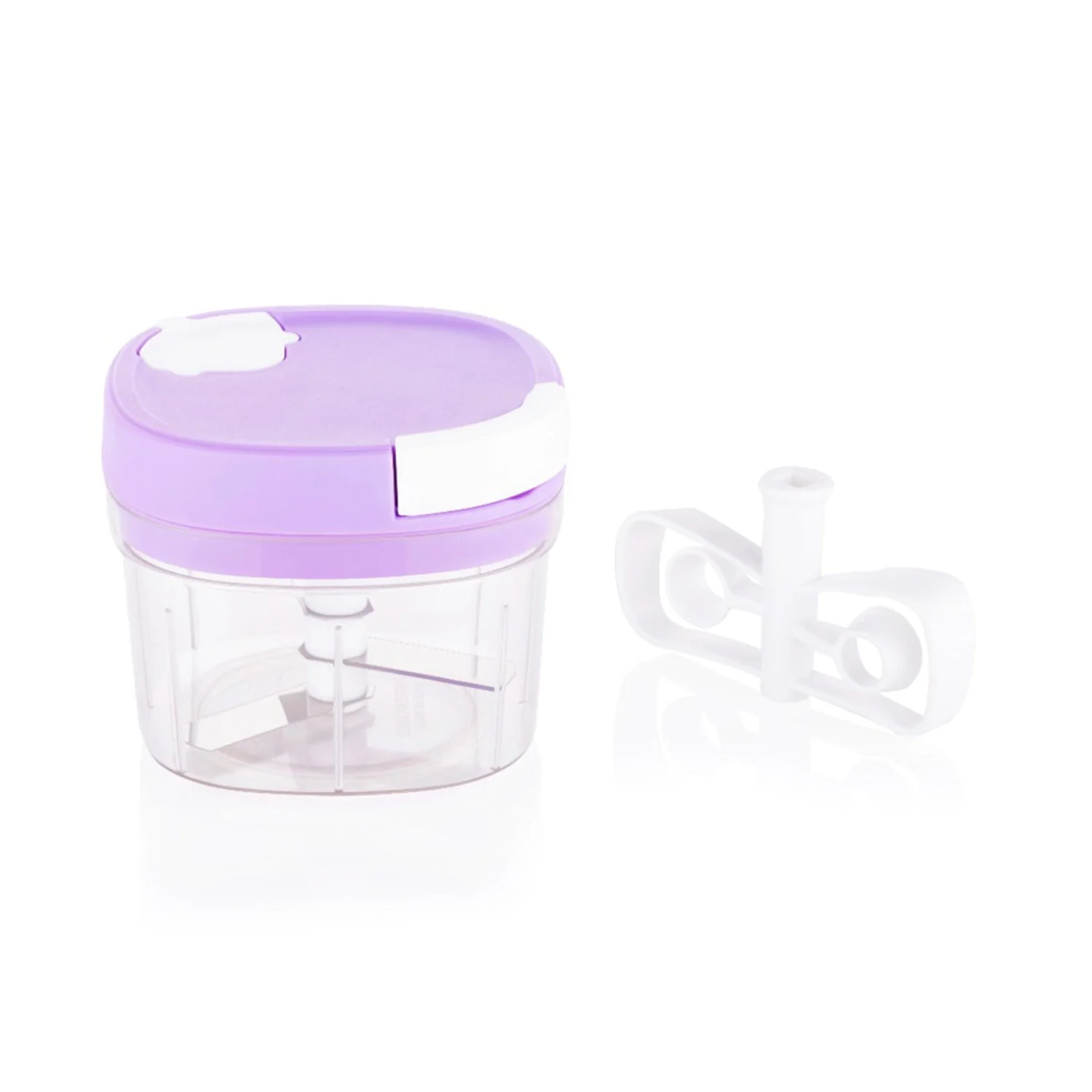 2in1 Handy Chopper And Slicer For Home & kitchen (600ML Capacity) - Image 4